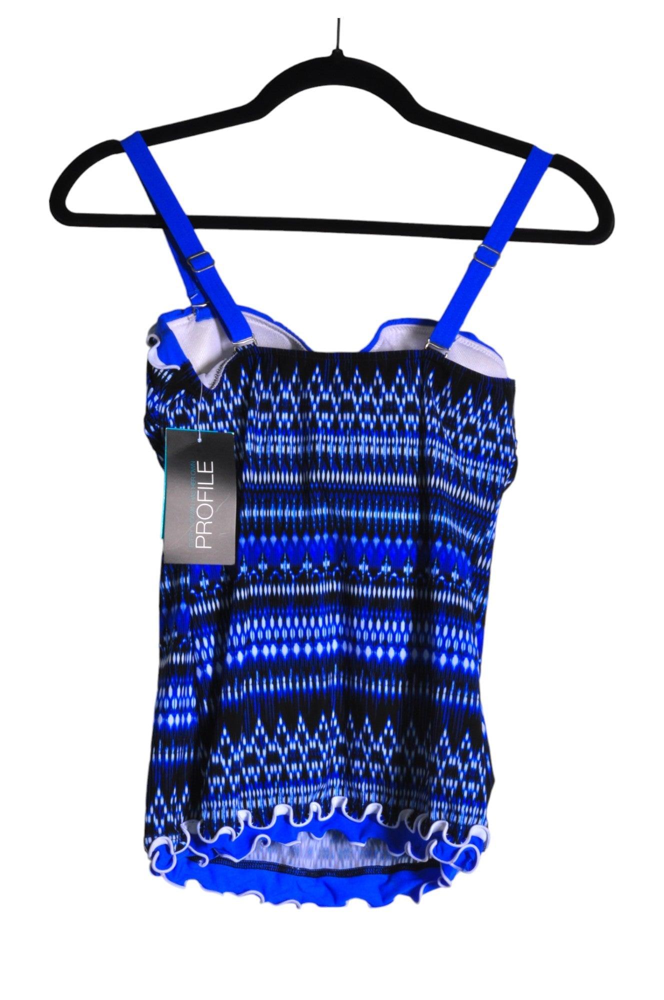 GOTTEX Stylish Women's Blue Regular Fit Tankinis in Size 32E