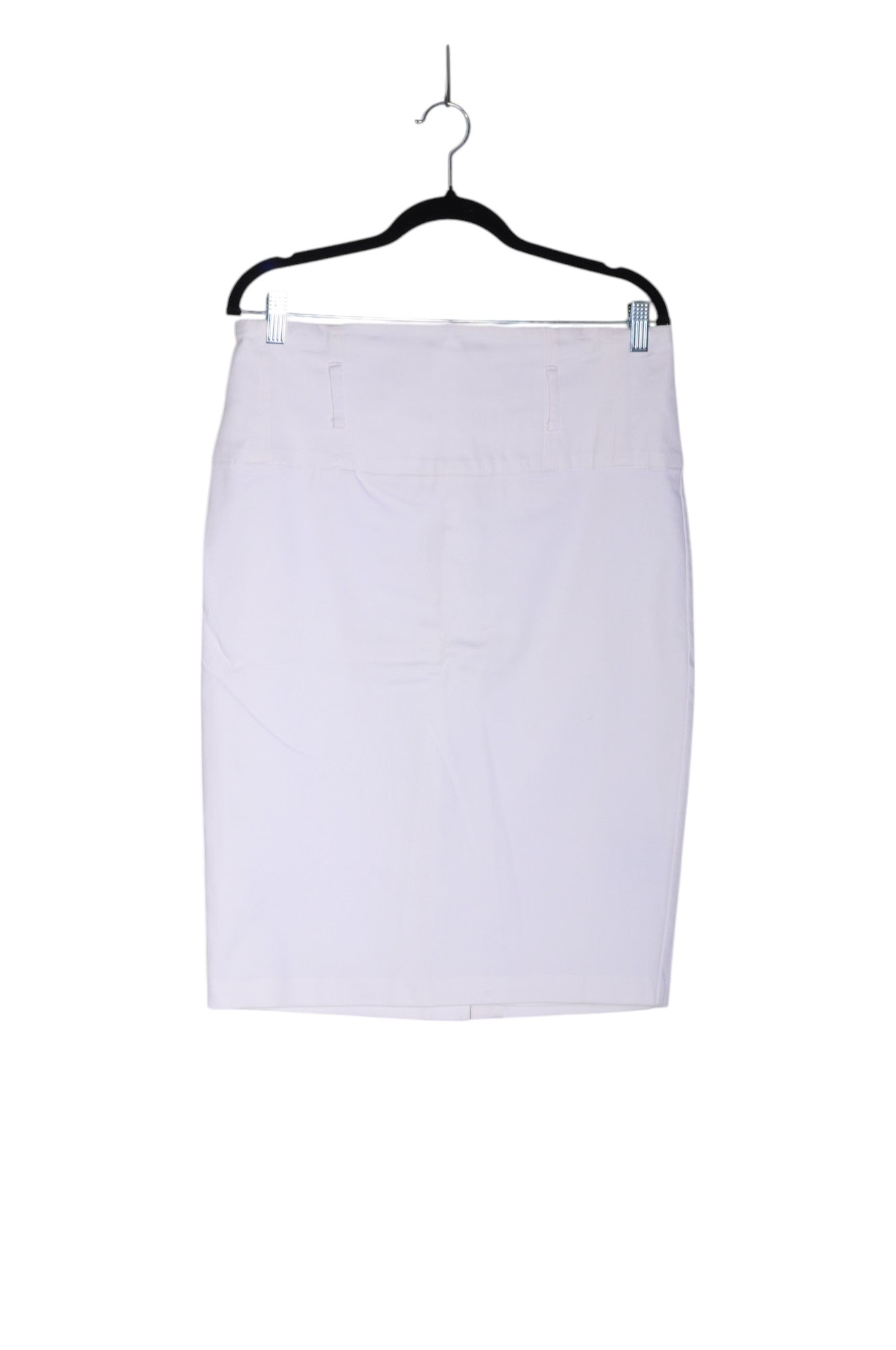 RICKI'S Stylish Women's White Regular Fit Pencil Skirt - Size 12