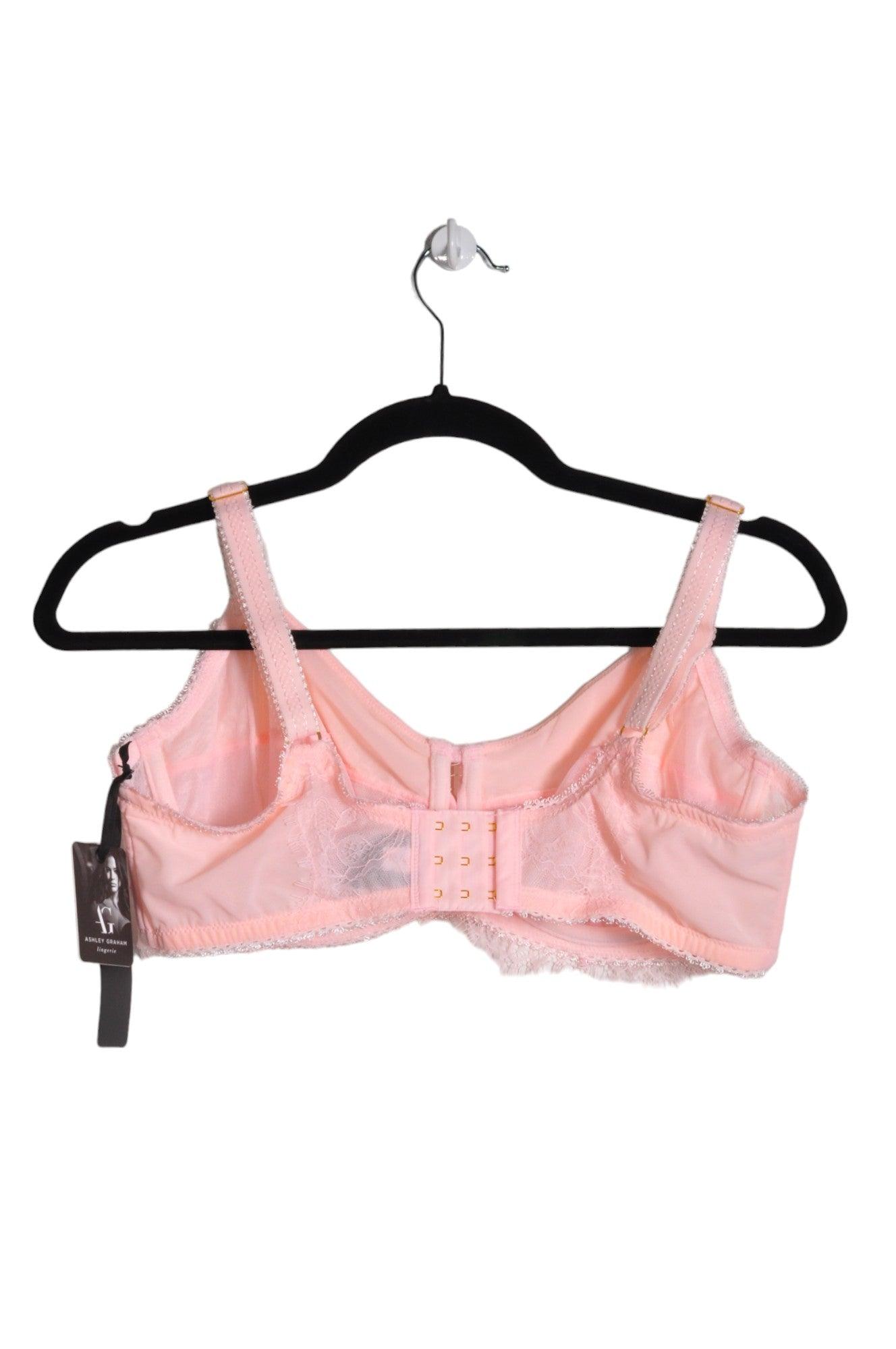 ASHLEY GRAHAM Stylish Pink Women's Regular Fit Bras - Size 36DD