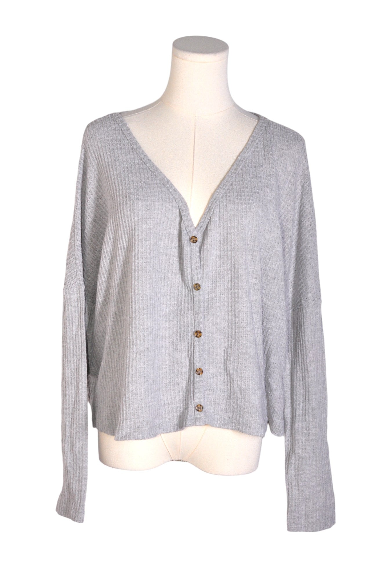 ARDENE Stylish Women's Gray Regular Fit Cardigan - Size L