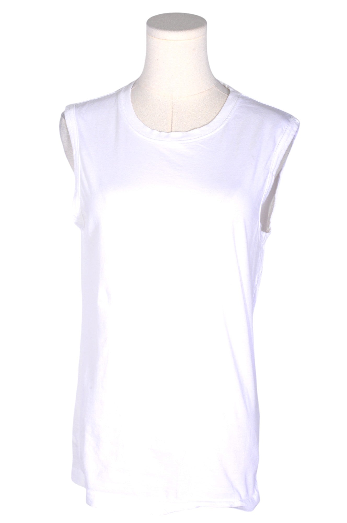 GEORGE Women's Classic Regular Fit White Cotton T-Shirt - Size S