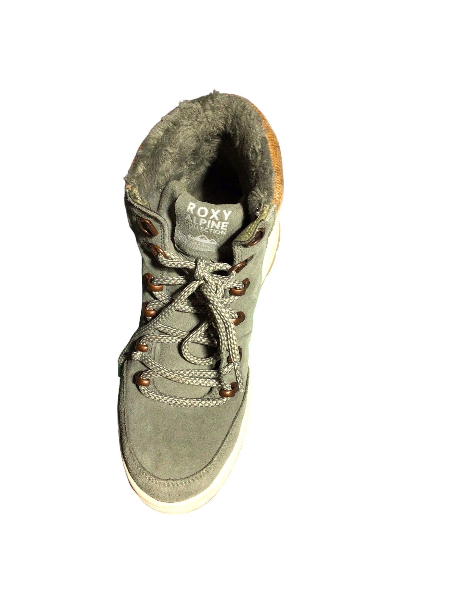 ROXY Stylish Regular - fit Green Women's Boots Size 6
