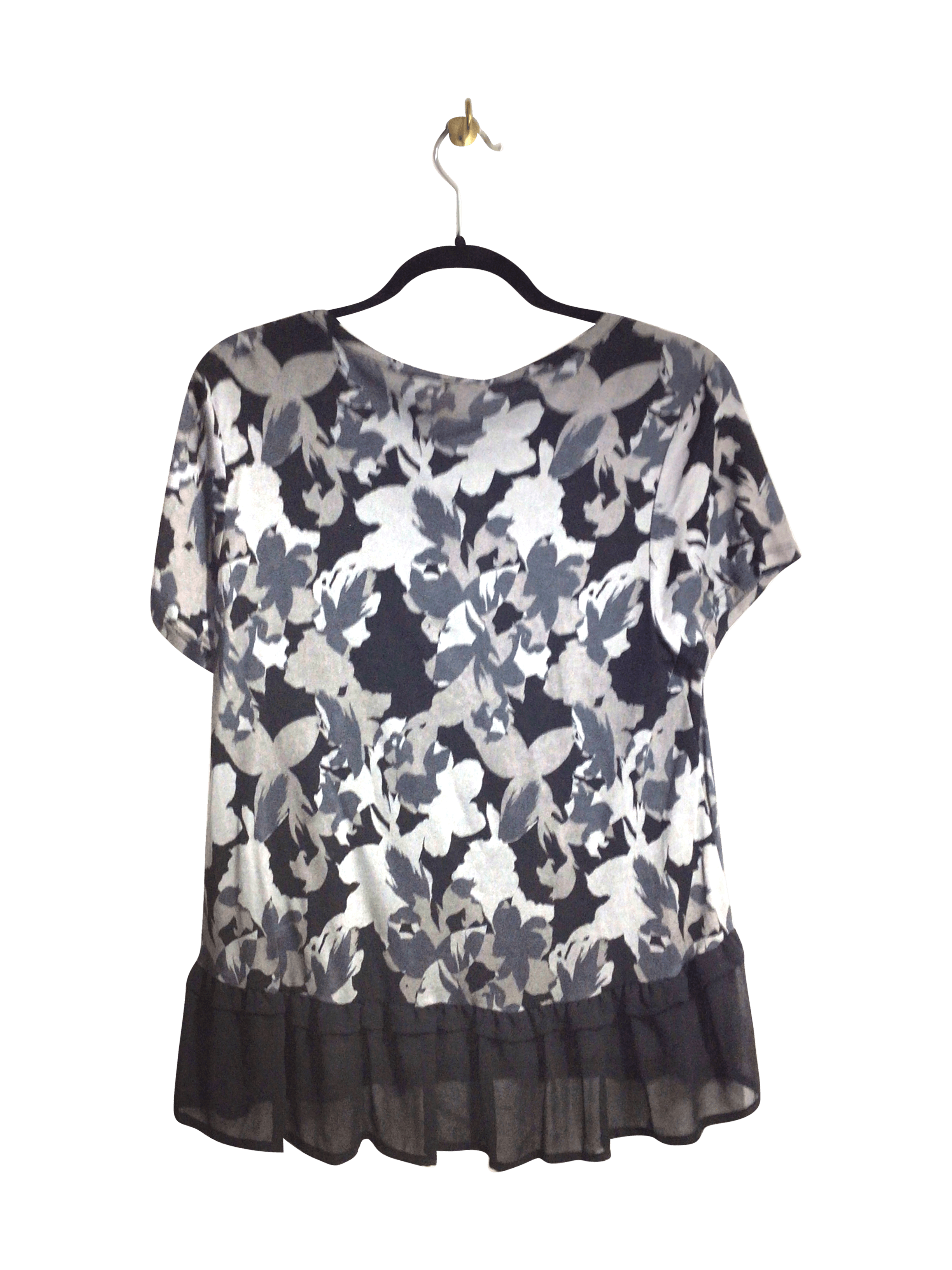 JOE FRESH Stylish Women's Gray Regular-Fit Blouses - Size S