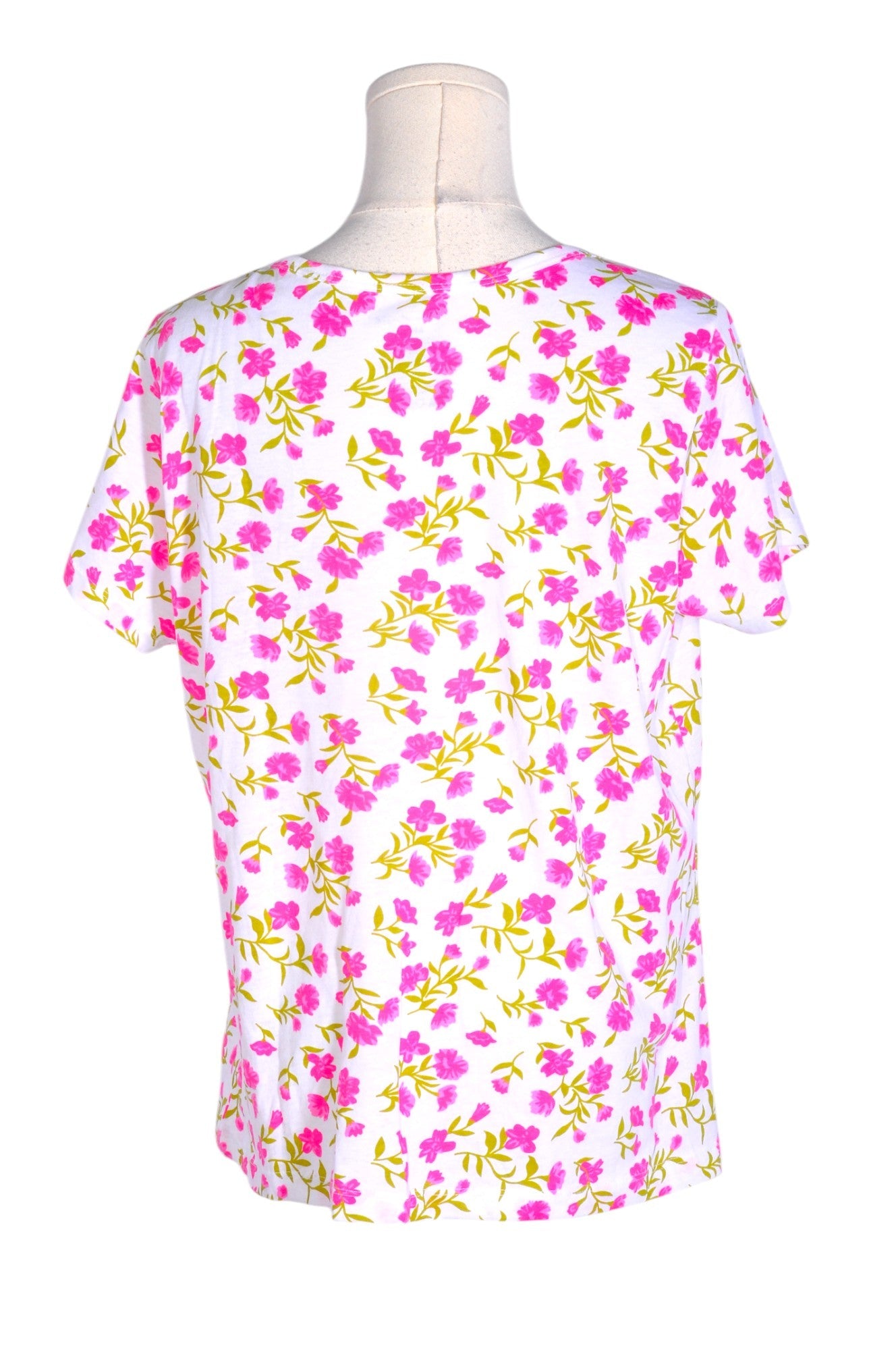 GREEN ANGEL Stylish Pink Regular Fit Women's T-Shirt - Size M