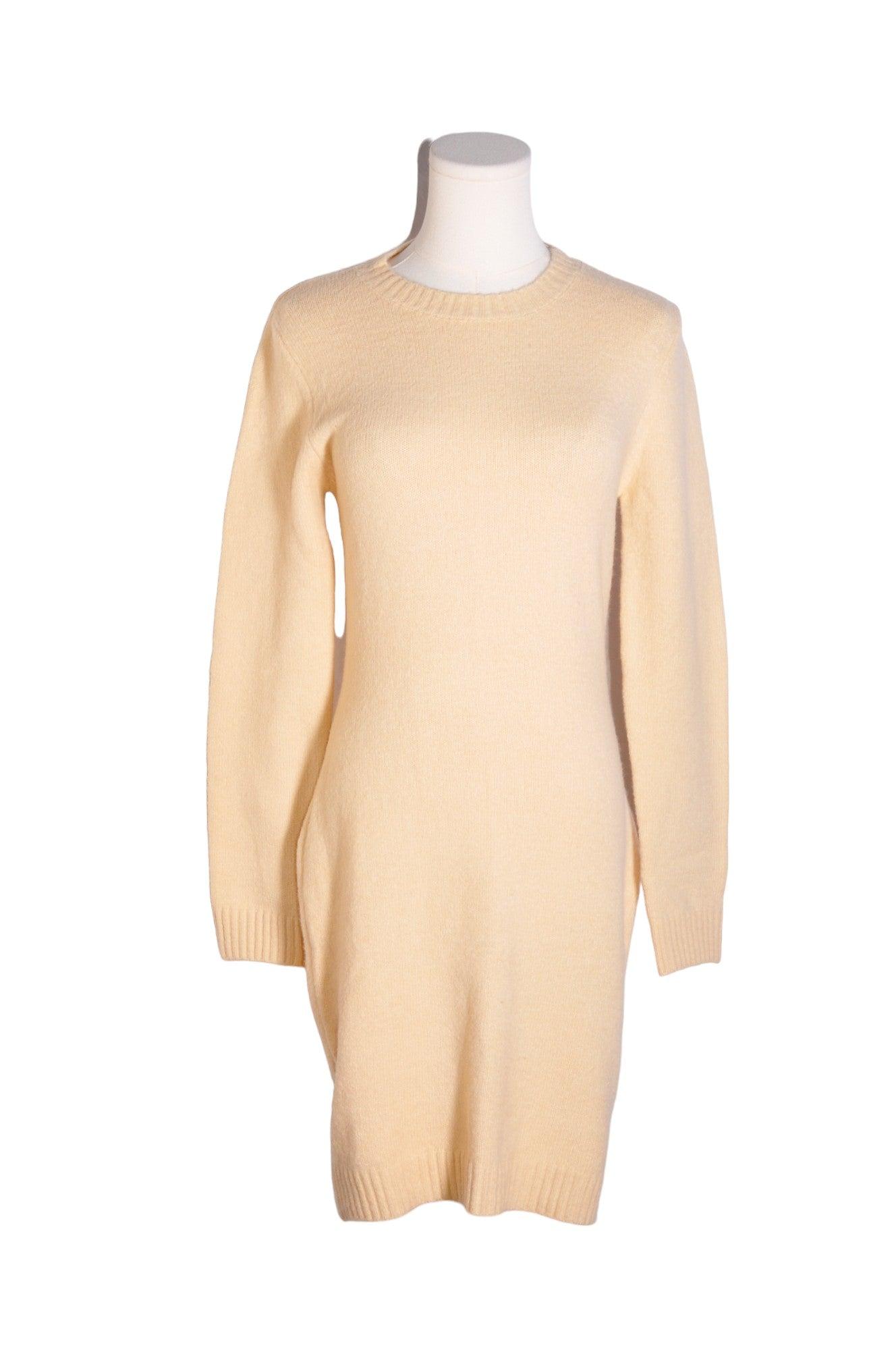 Stylish GILLI Beige Regular Fit Women's Shirt Dress - Size M