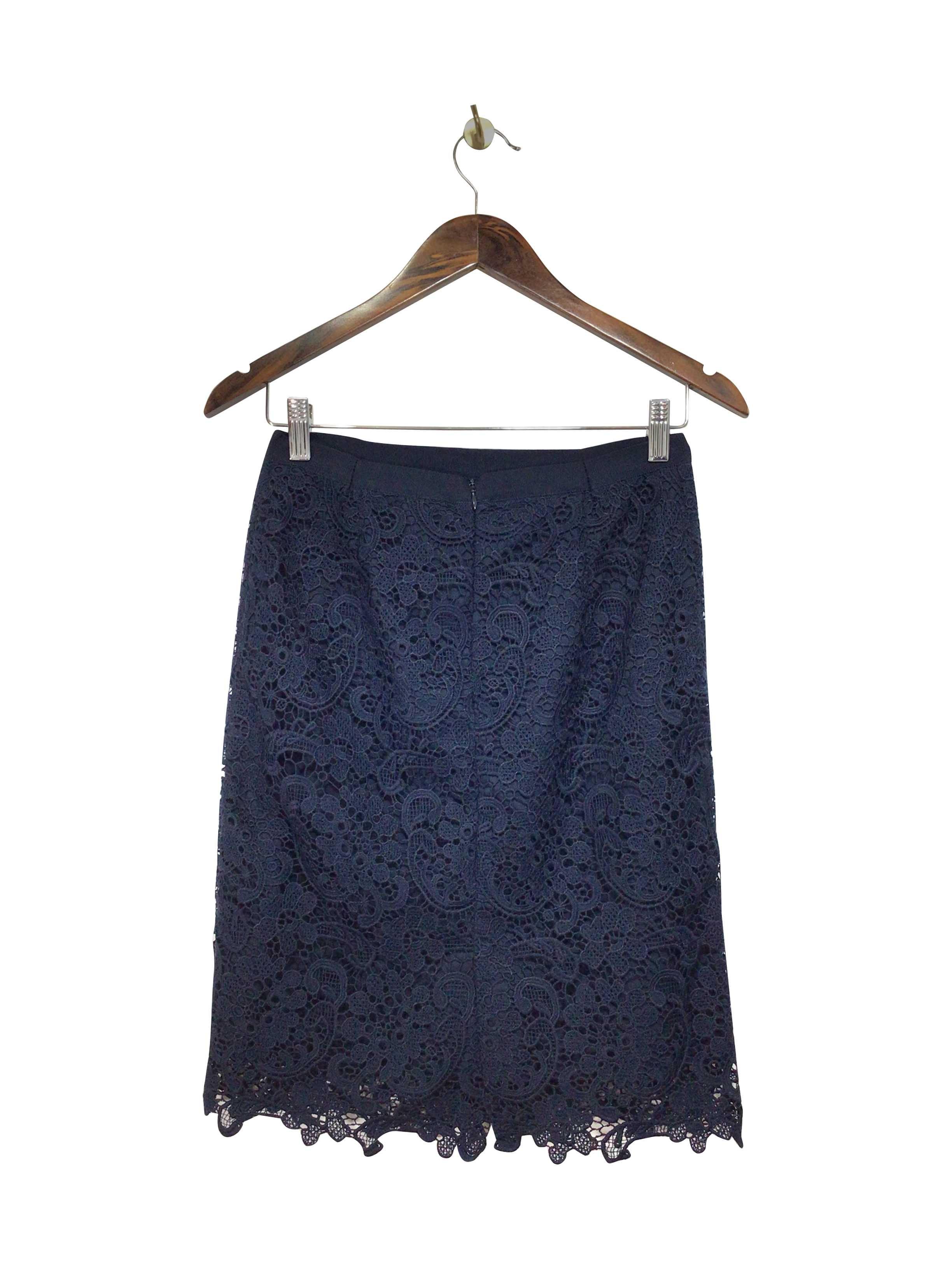JOE FRESH Stylish Regular Fit Second - hand Blue Skirt Size 0