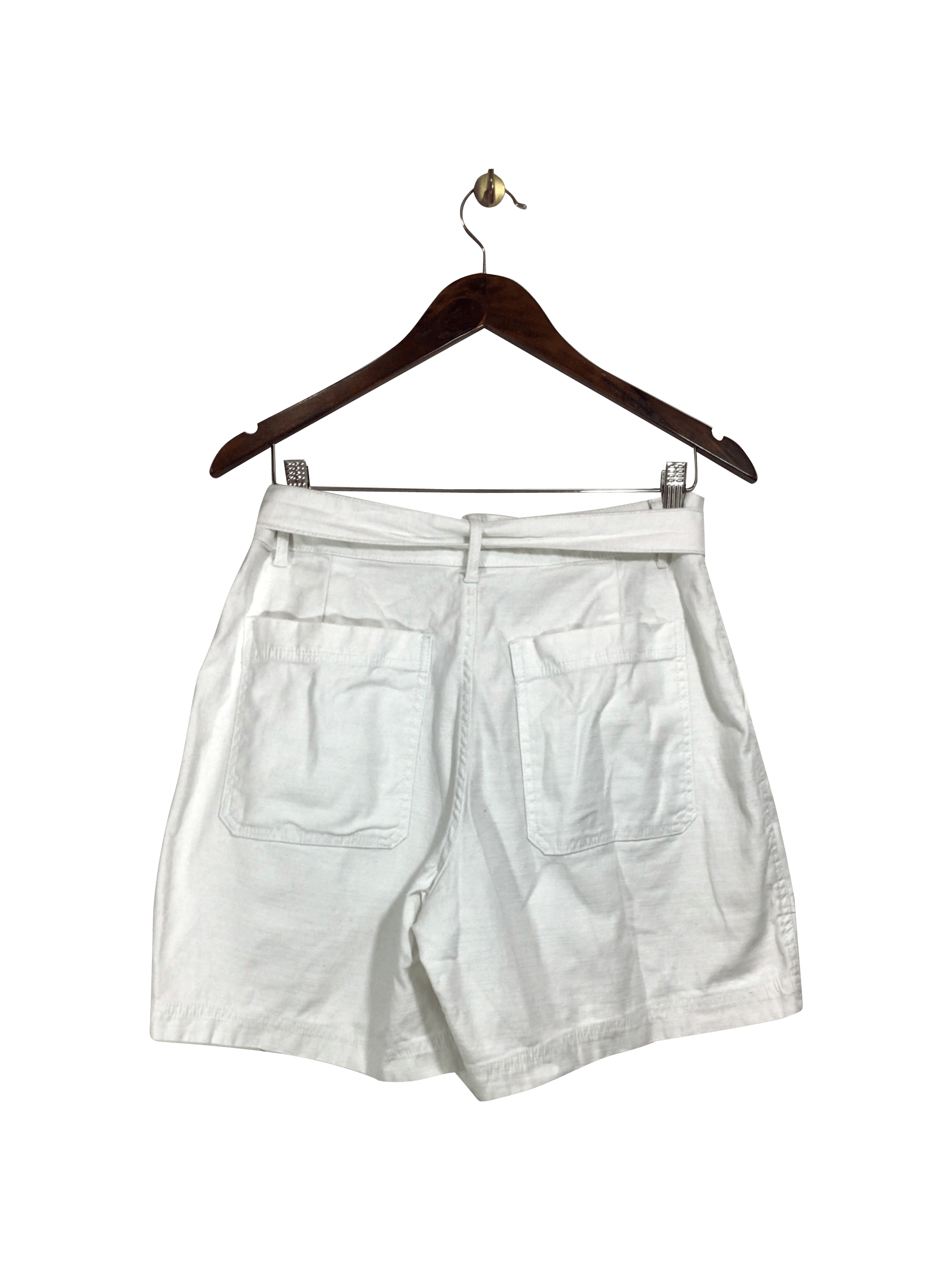 JOE FRESH Second Hand White Regular Fit Jeans Shorts - Size 10