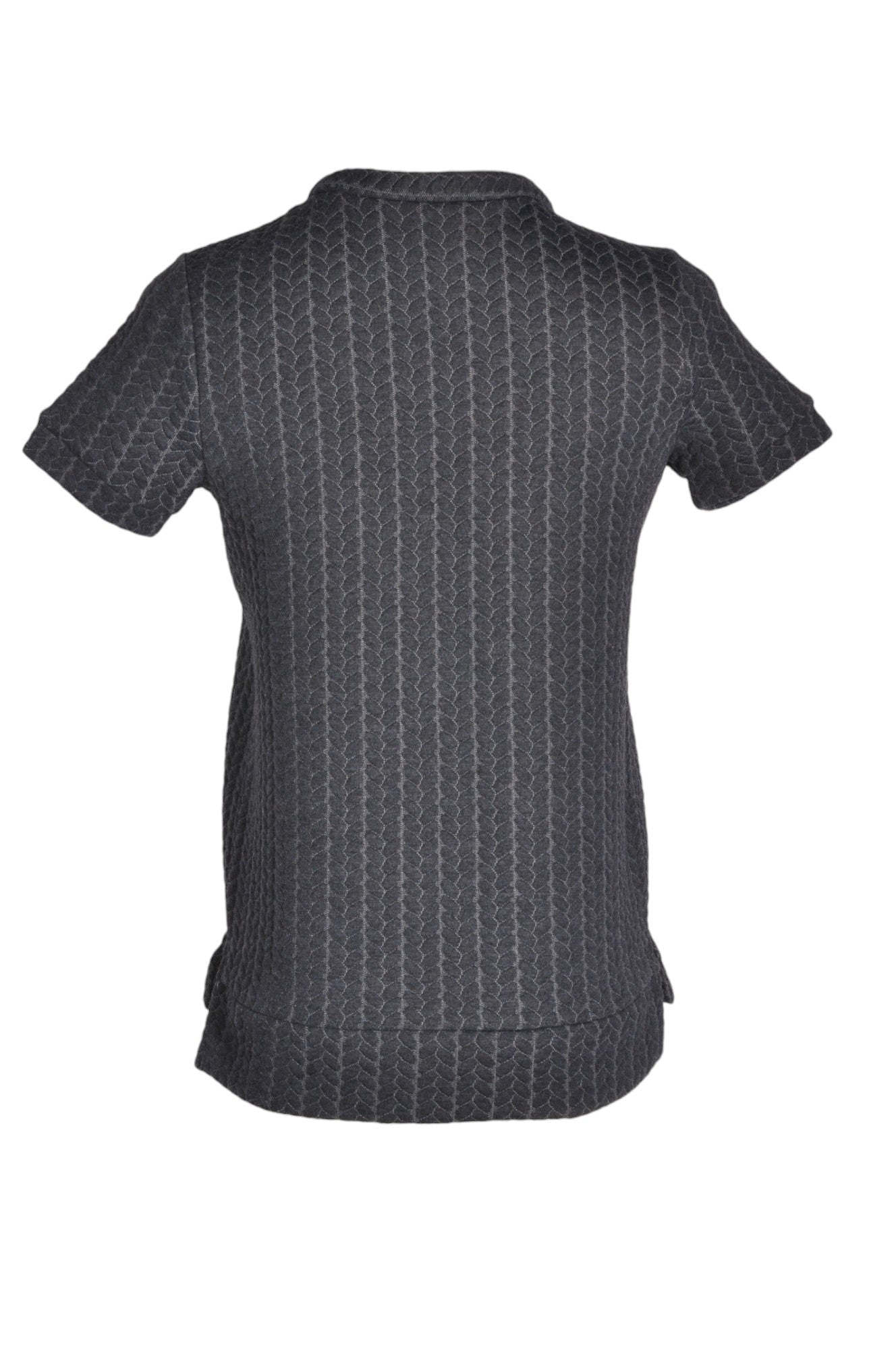 ROCOCO Stylish Gray Regular-Fit Women's T-Shirt - Size 12