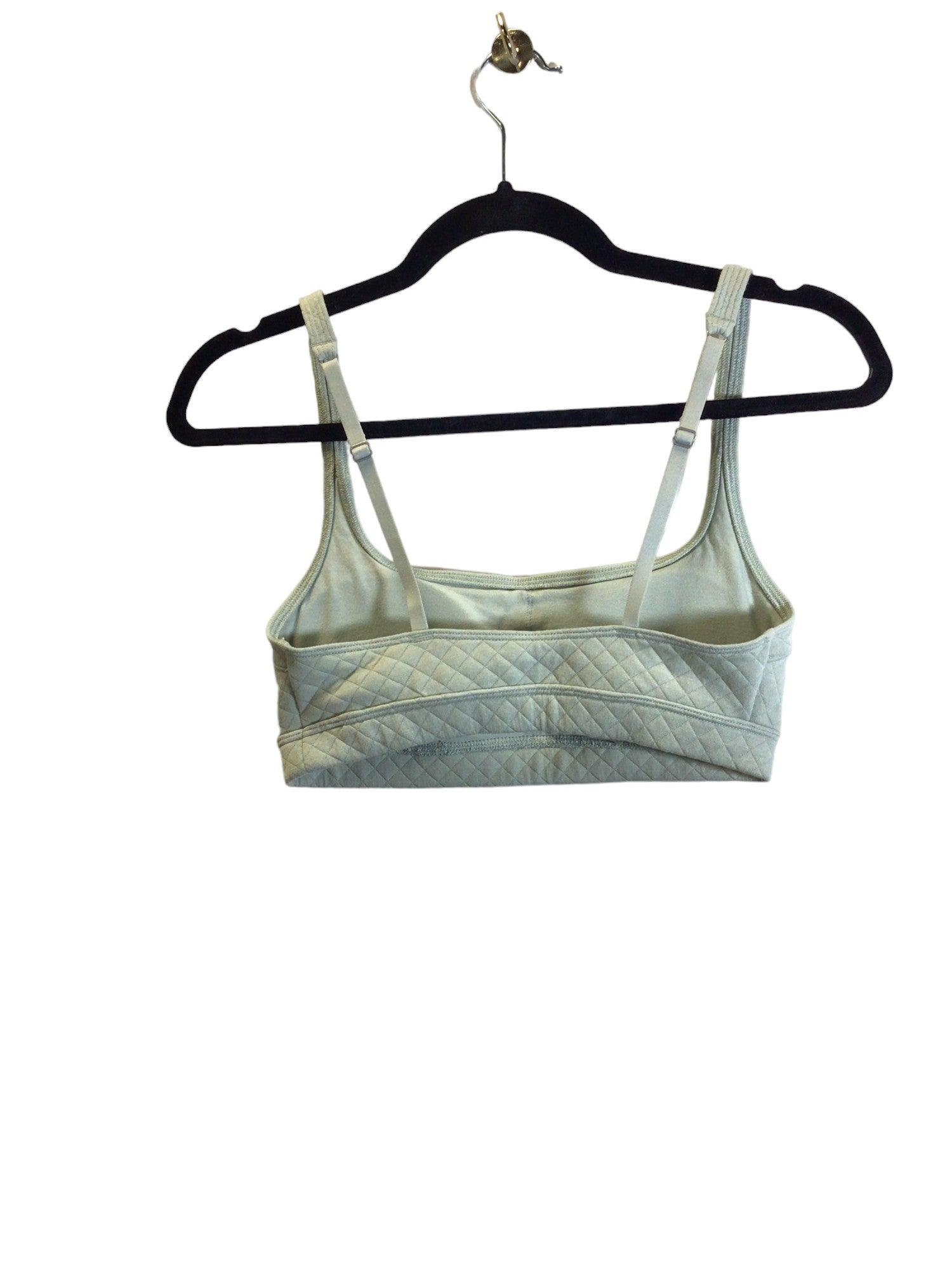 GILLY HICKS Stylish Women's Activewear Sports Bras in Green - Regular Fit, Size XS