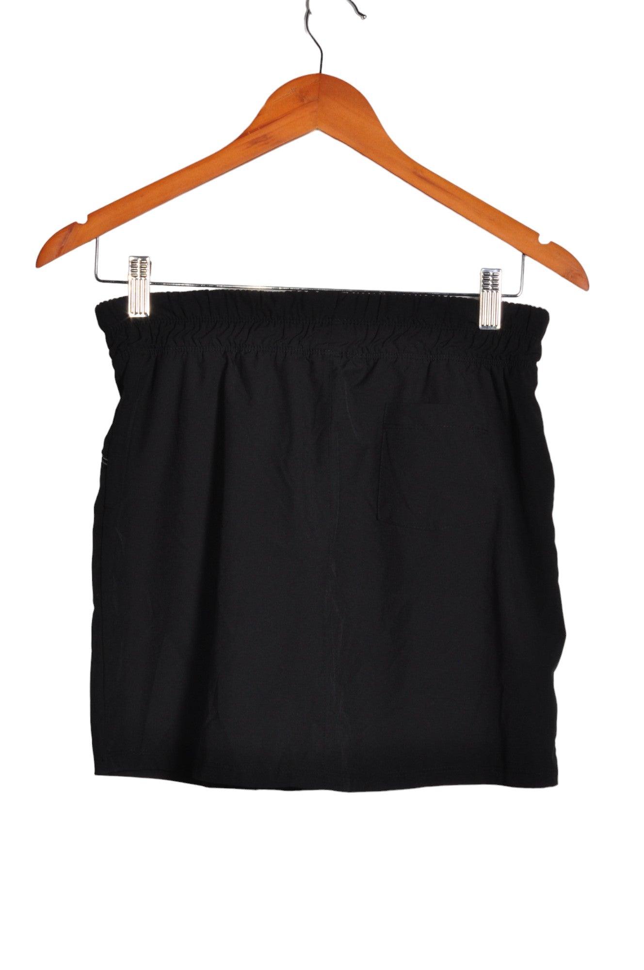 APANA Women's Stylish Black Casual Skirt in Regular Fit - Size S