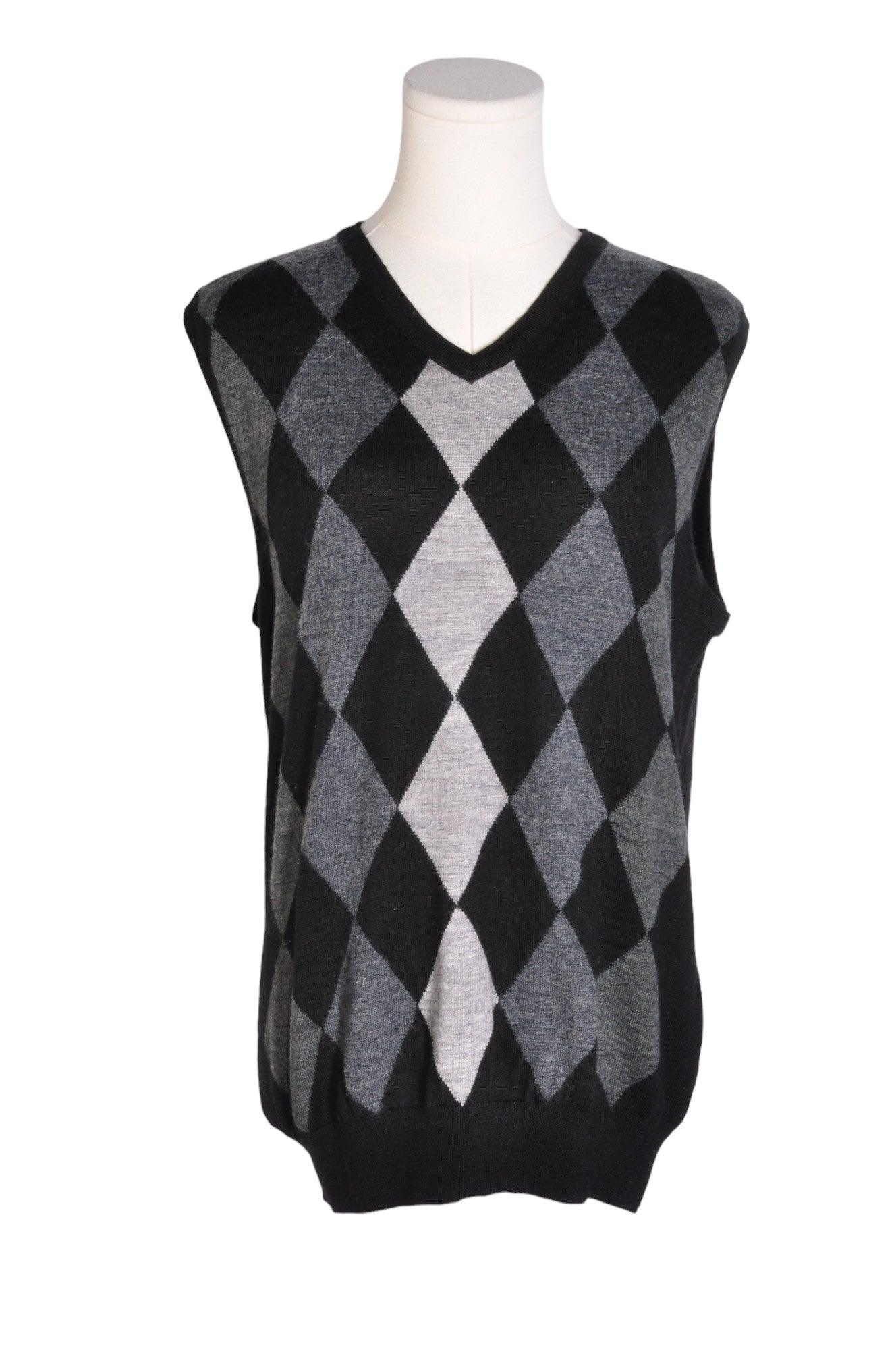 Stylish H&M Men's Regular Fit Black T-Shirt - Size L