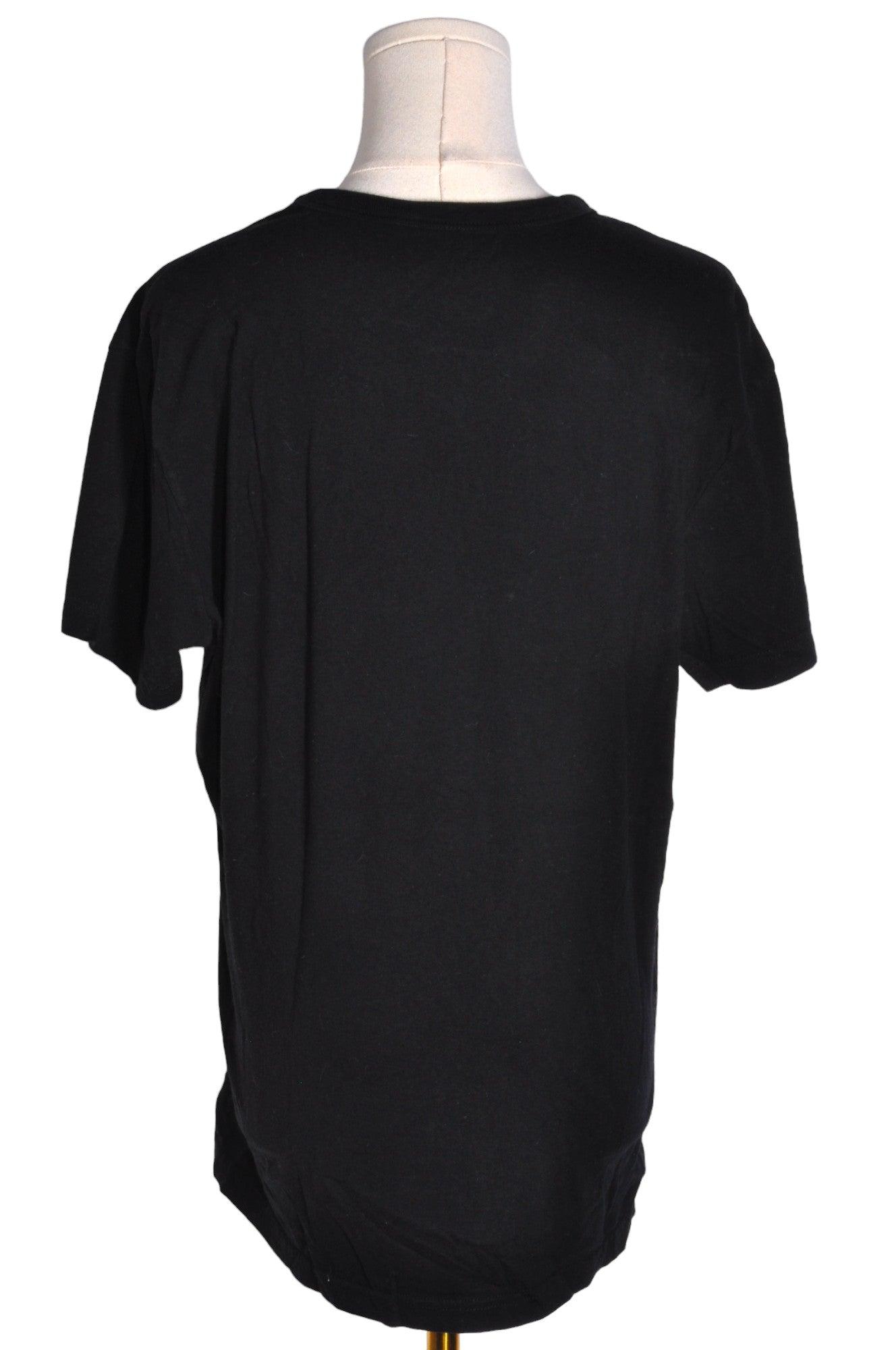 Stylish GUESS Women's Black Regular Fit T-Shirts - Size L
