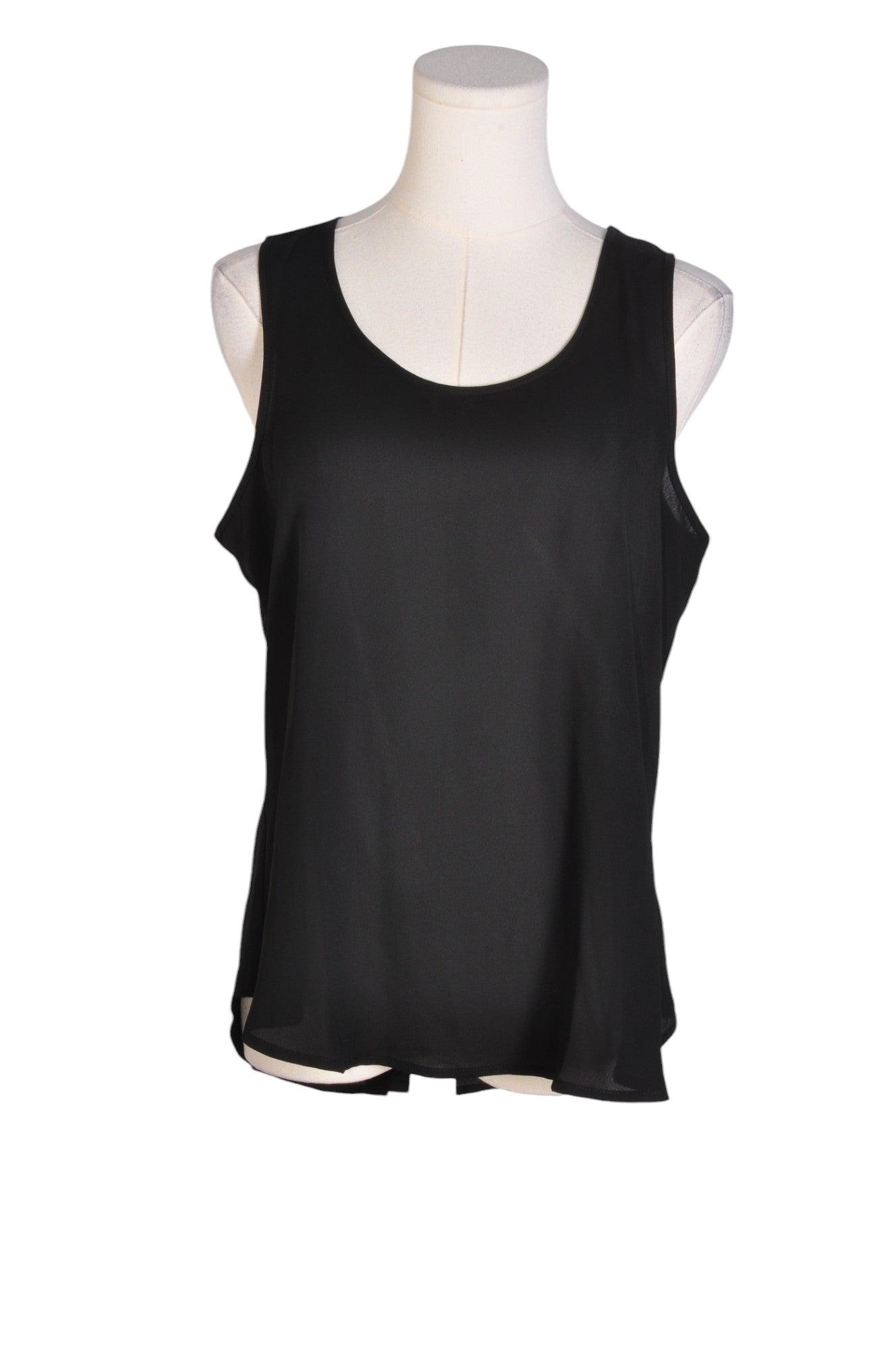 RICKI'S Stylish Black Regular Fit Women's Blouse - Size M