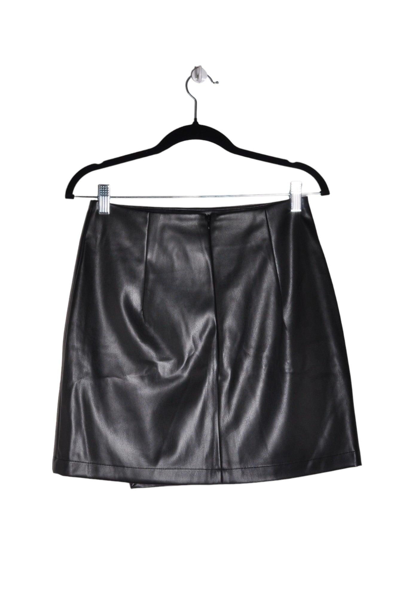 ARDENE Women's Stylish Black Regular-Fit Casual Skirts - Size M
