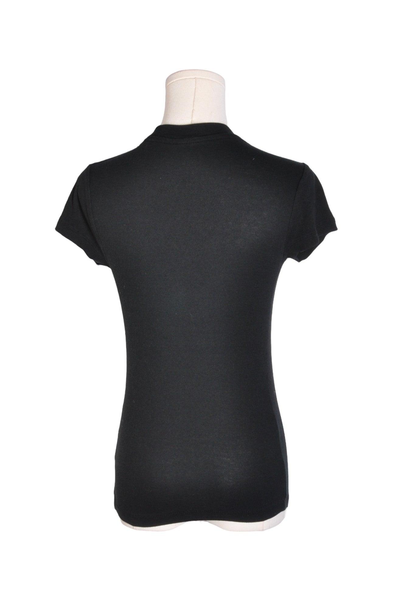 A NEW DAY Stylish Women's Regular Fit Black T-Shirt - Size XS