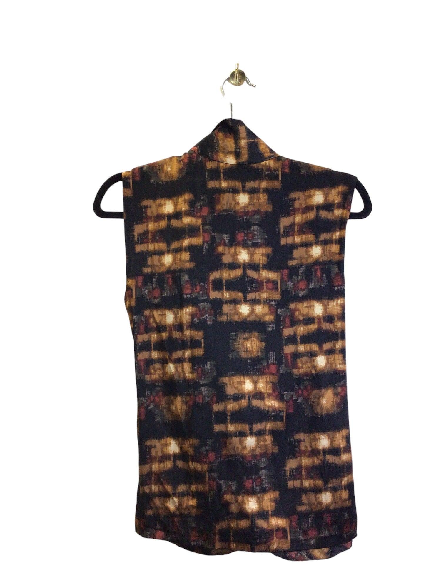 ELIE TAHARI Stylish Women's Brown Regular-Fit Blouses - Size S