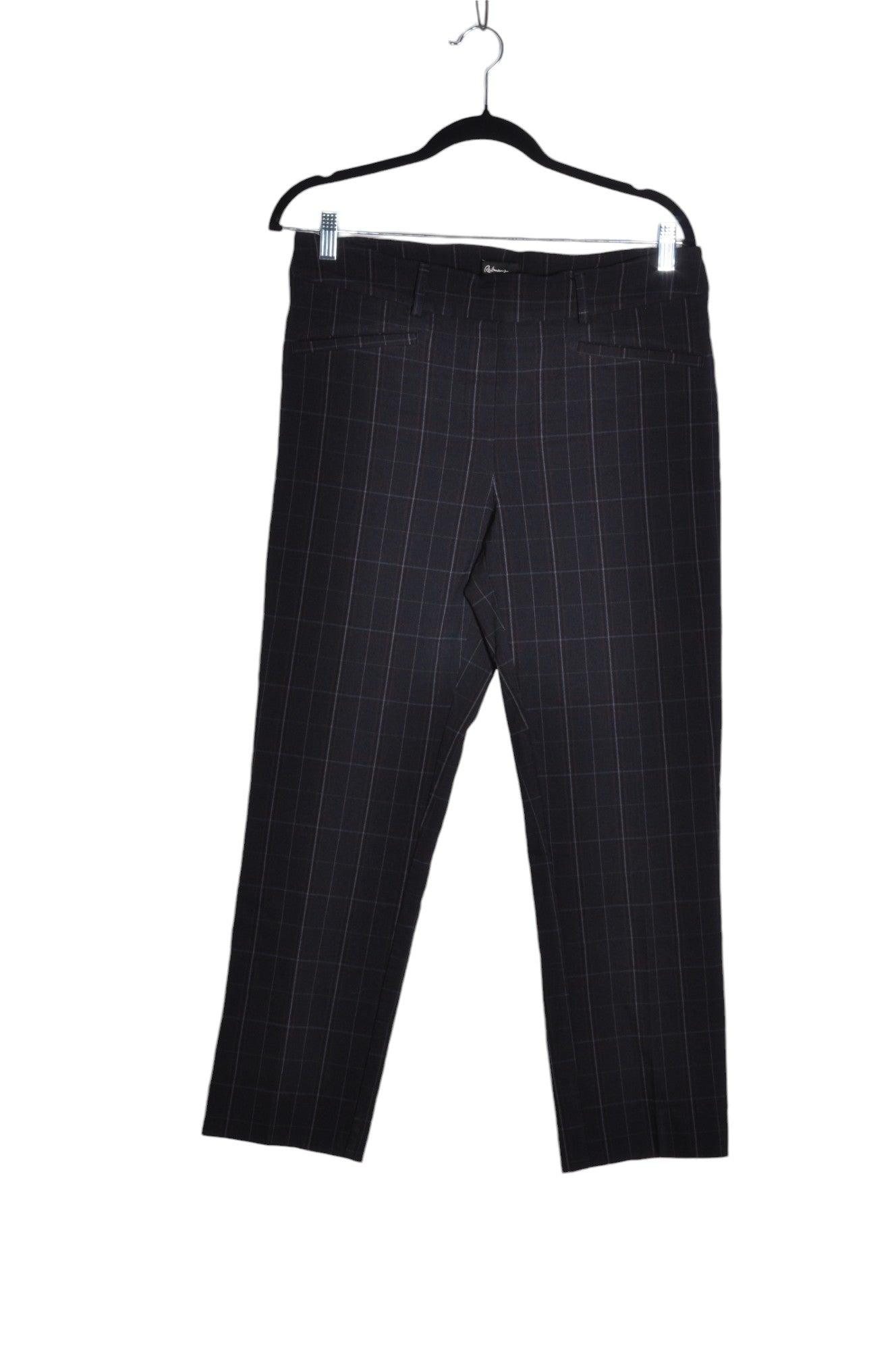 REITMANS Stylish Women's Black Regular Fit Work Pants - Size 14