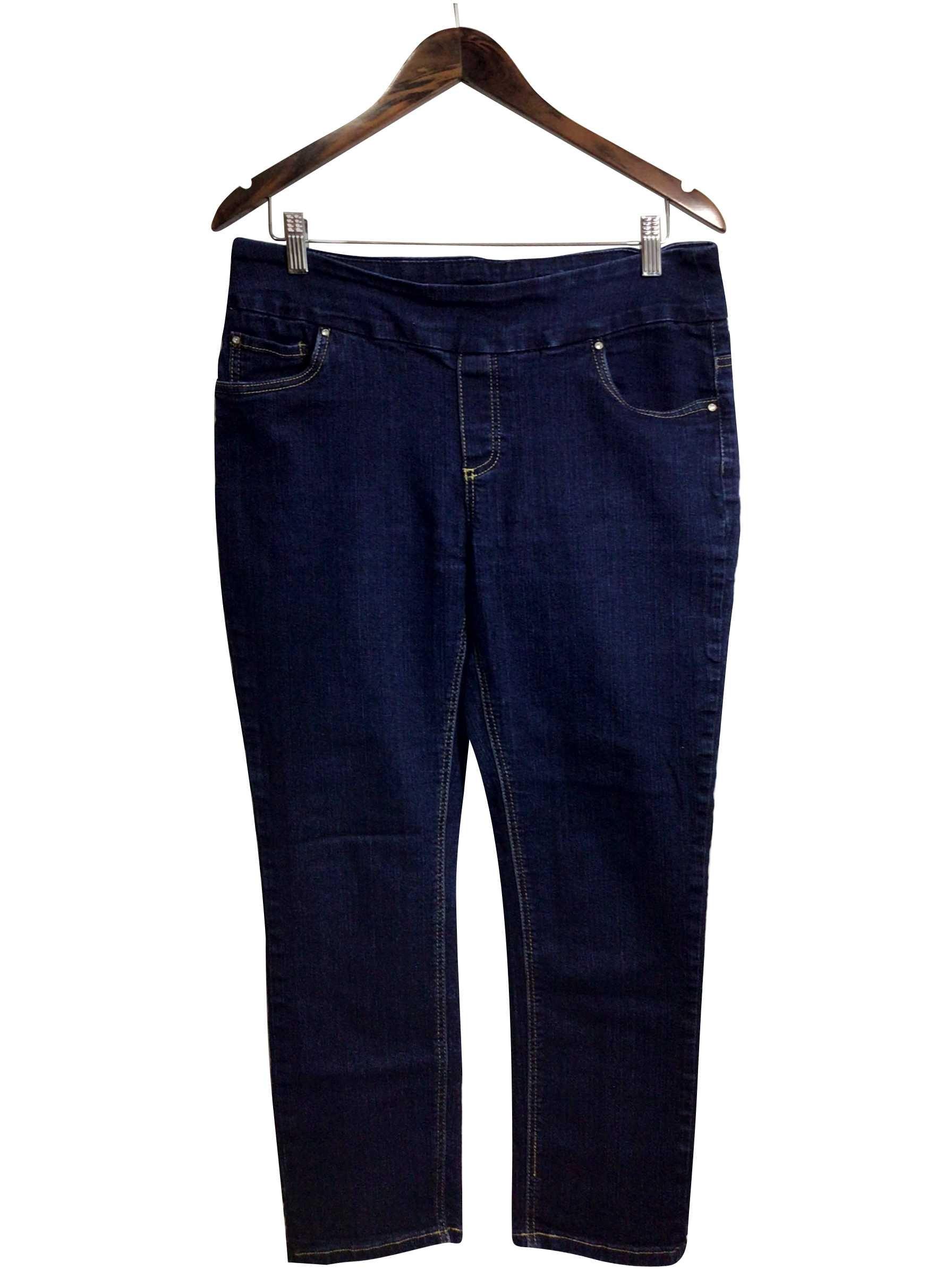 GOLDEN GIRLS Trendy Regular Fit Blue Straight - Legged Jeans Size 12