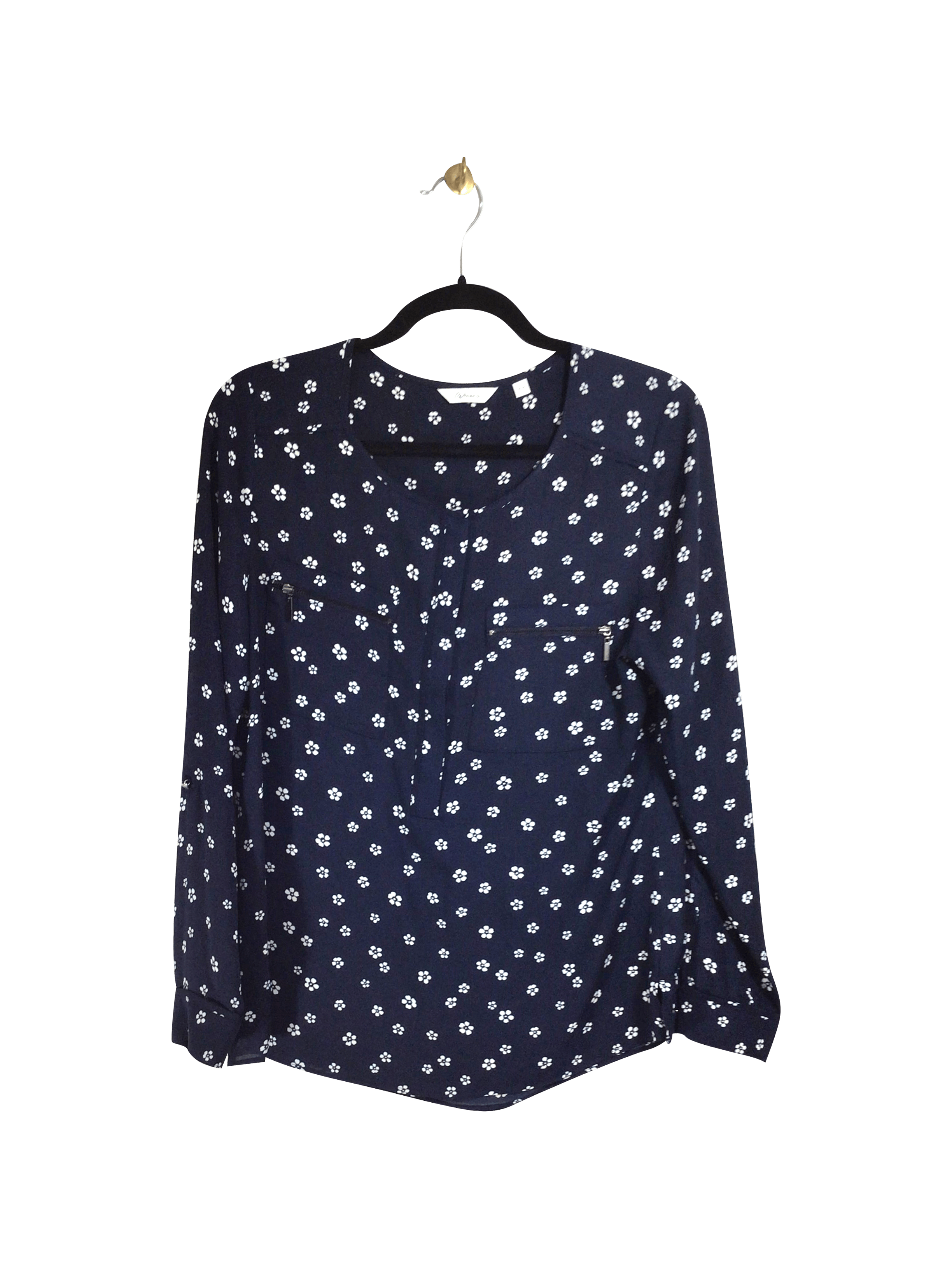 REITMANS Stylish Regular Fit Blue Women's Blouse - Size M