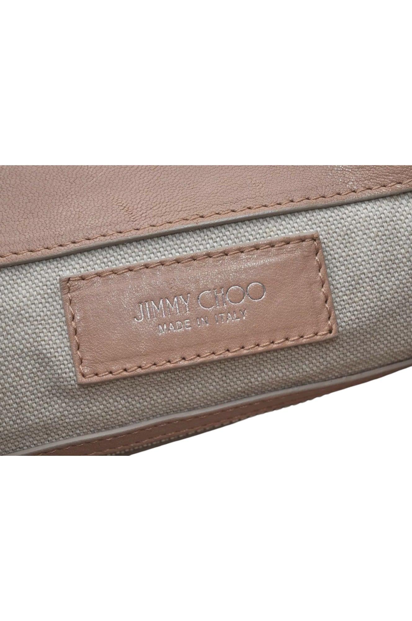 JIMMY CHOO Vintage Stella Star Studded Pink Beige Leather Backpack - 7492K, Stylish and Functional