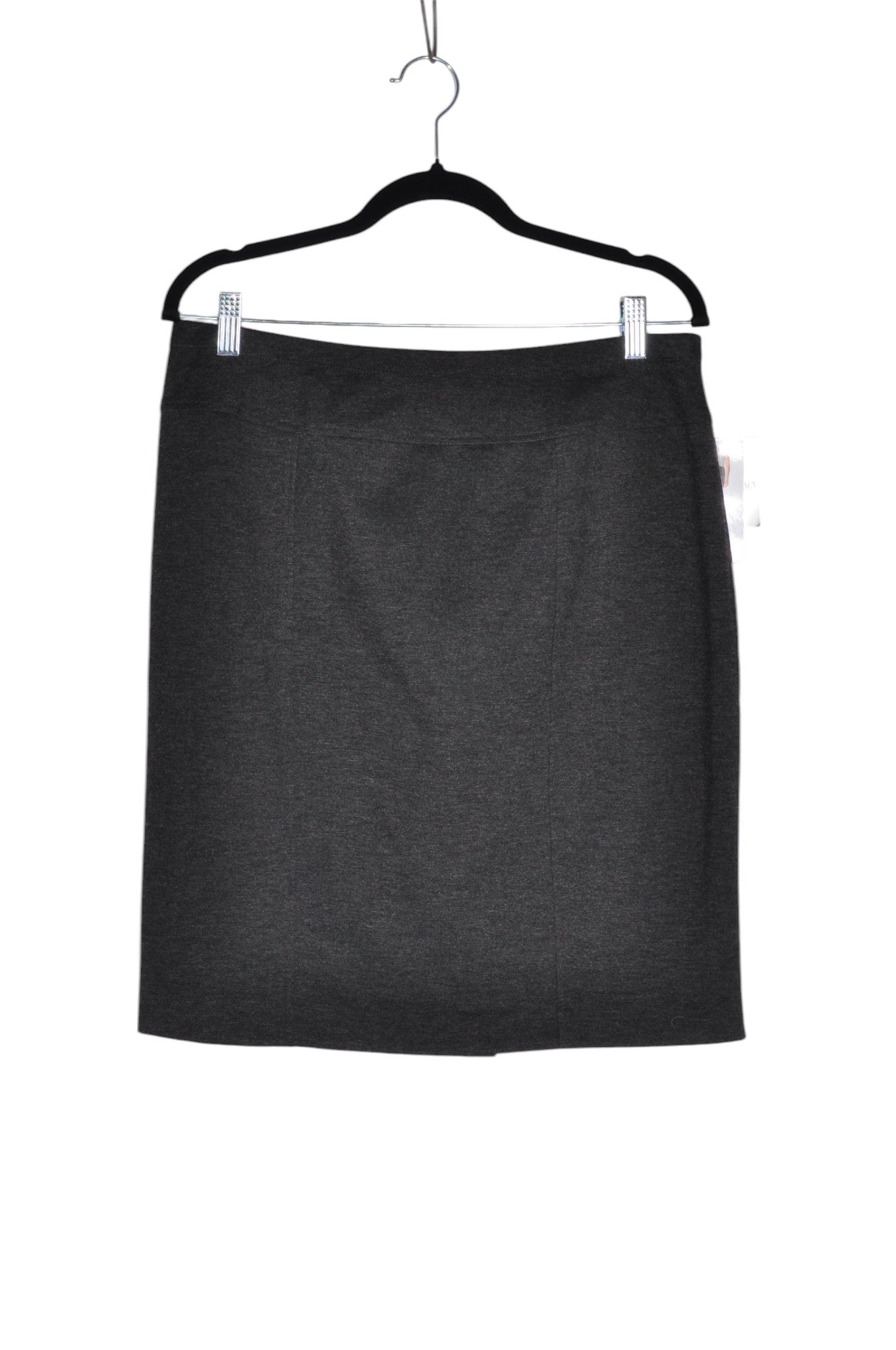 ELLEN TRACY Stylish Women's Gray Regular Fit Casual Skirt - Size L