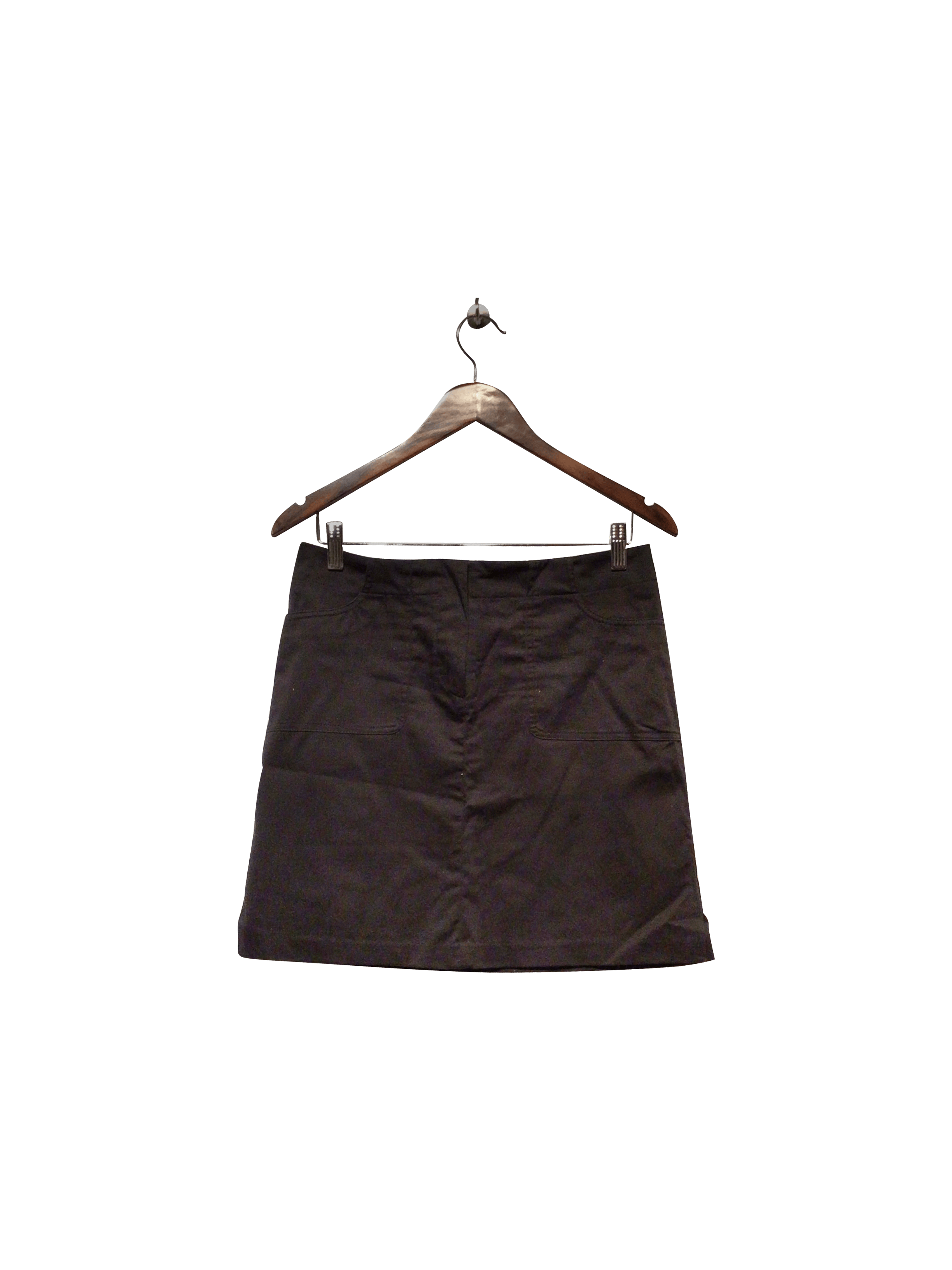 RICKI'S Stylish Regular Fit Black Skirt - Size 6