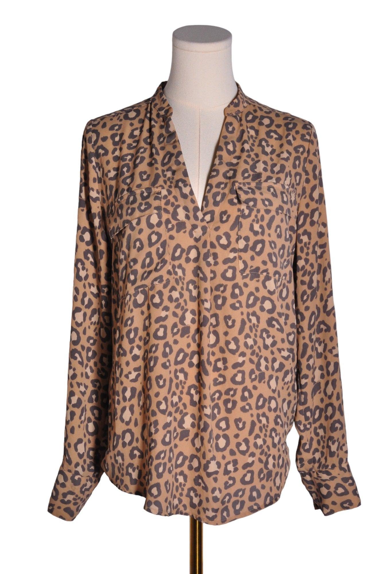 A NEW DAY Stylish Women's Regular-Fit Brown Blouse - Size S