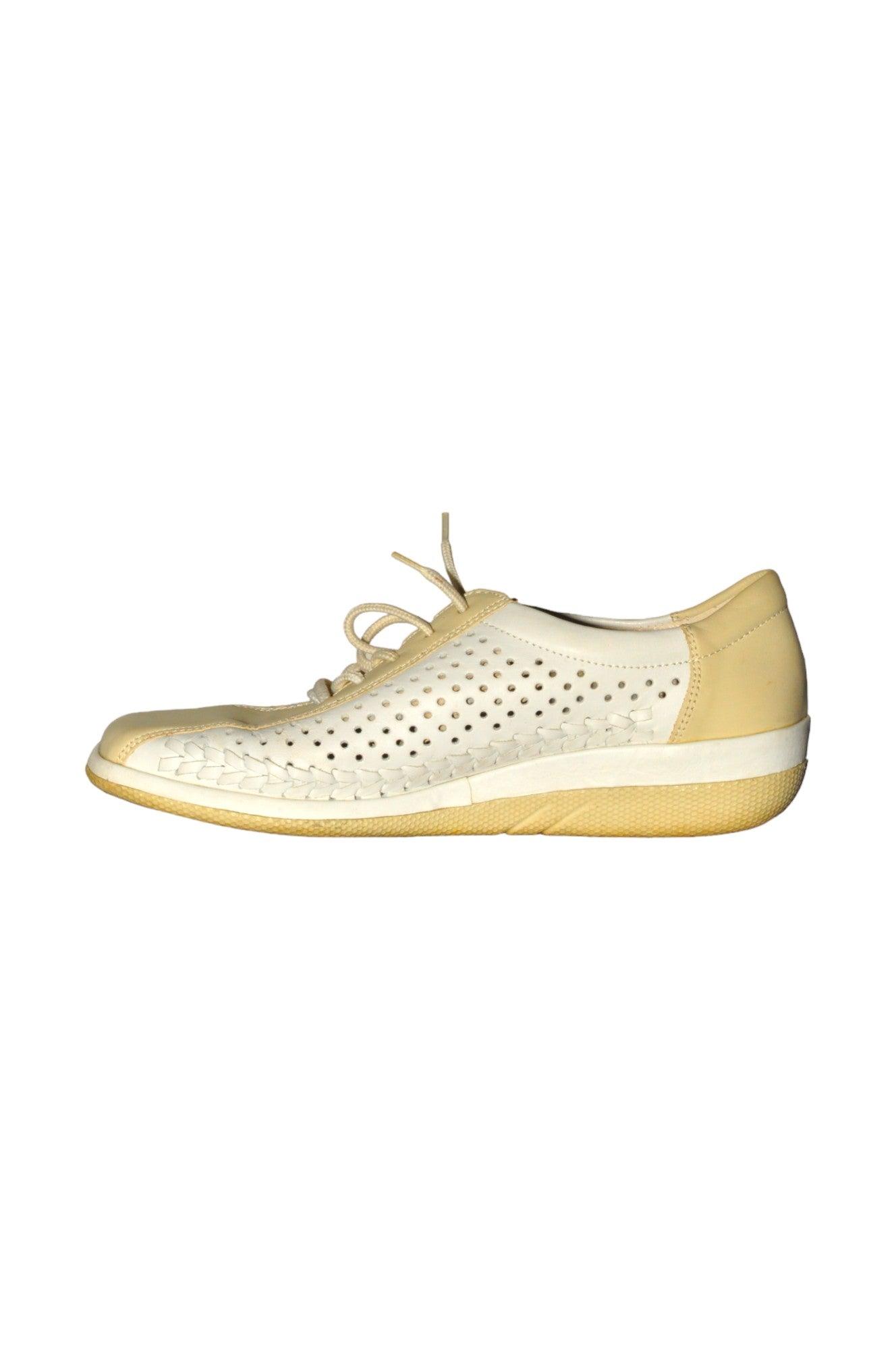 Stylish REMONTE DORNDORF Women's White Regular - Fit Sneakers Size 5.5