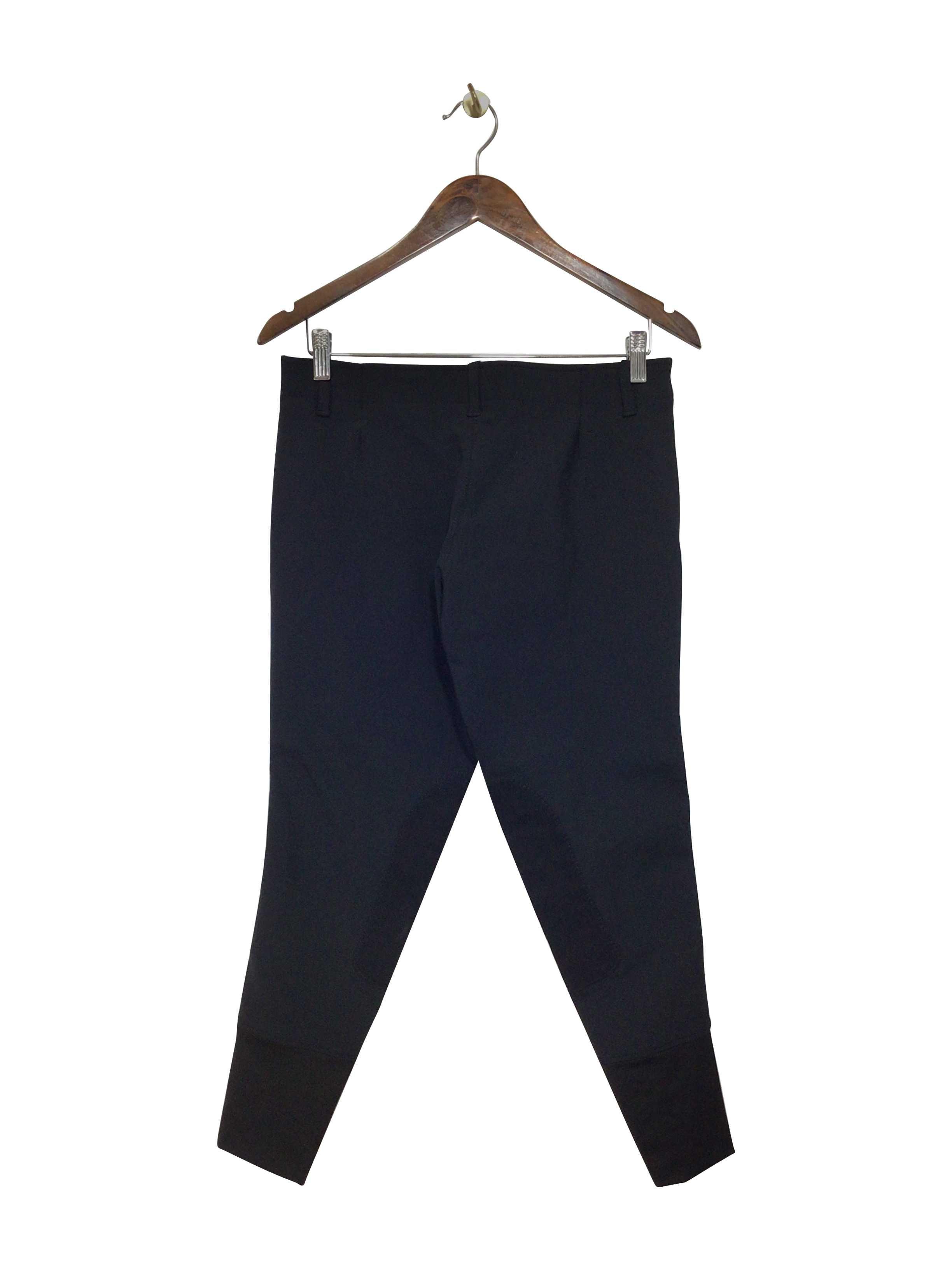 ELATION Stylish Regular Fit Black Pant - Size 28