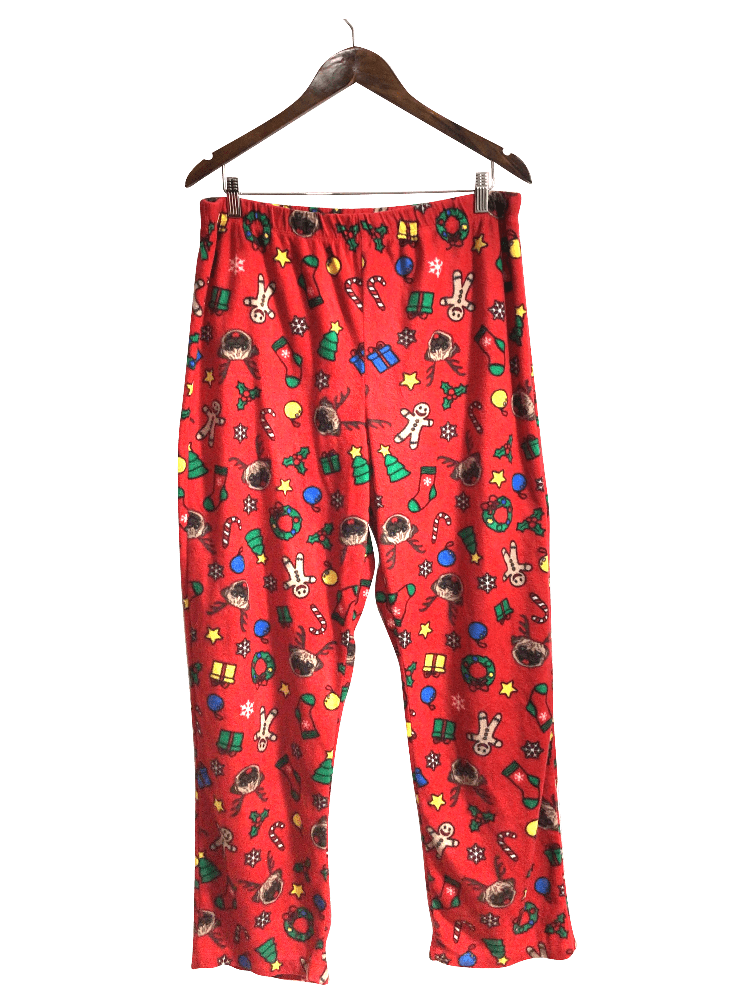 Stylish GEORGE Women's Red Regular-Fit Night Wear - Size L