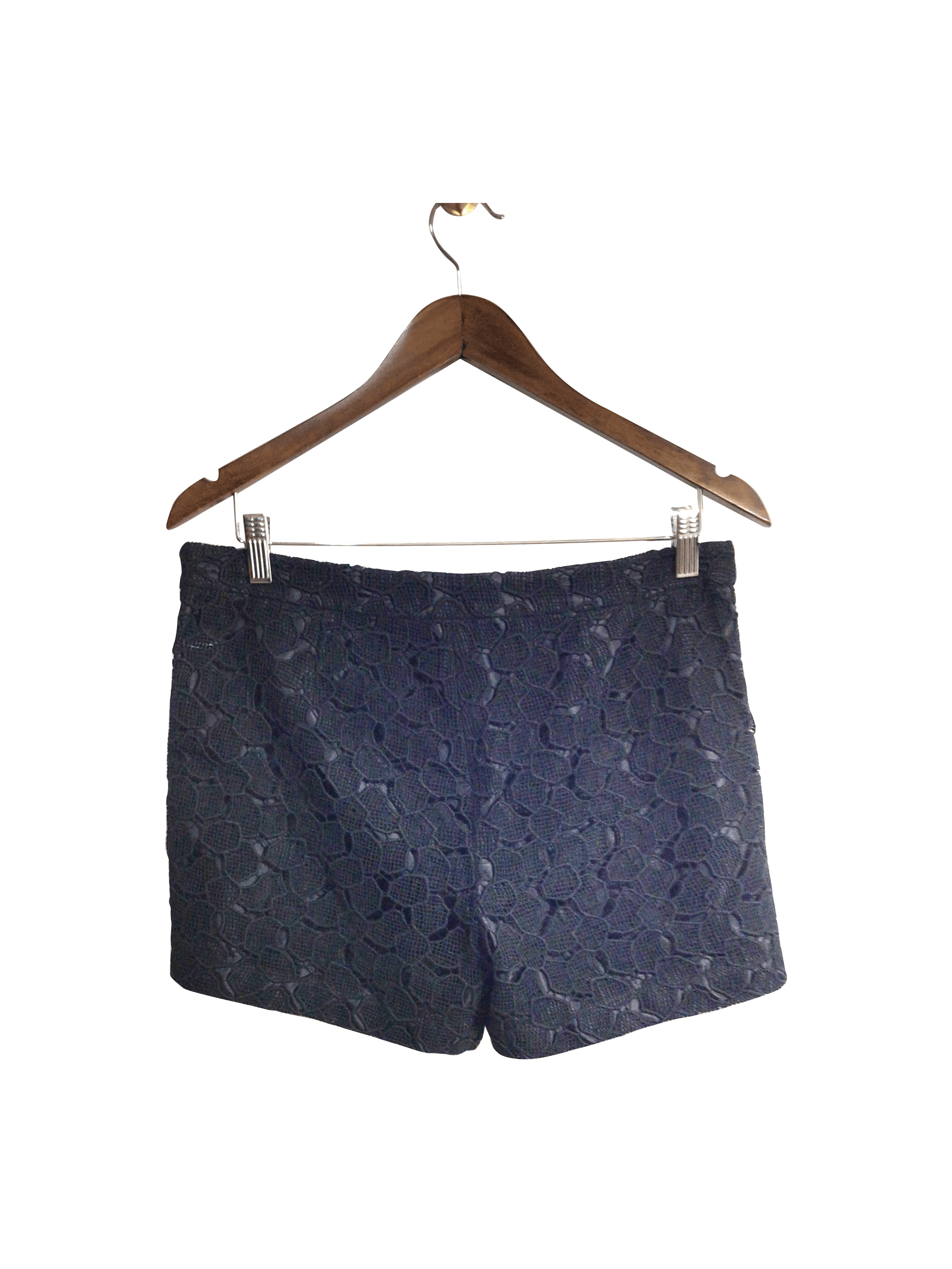 Stylish ABS Women's Classic Black Regular-Fit Shorts - Size 8