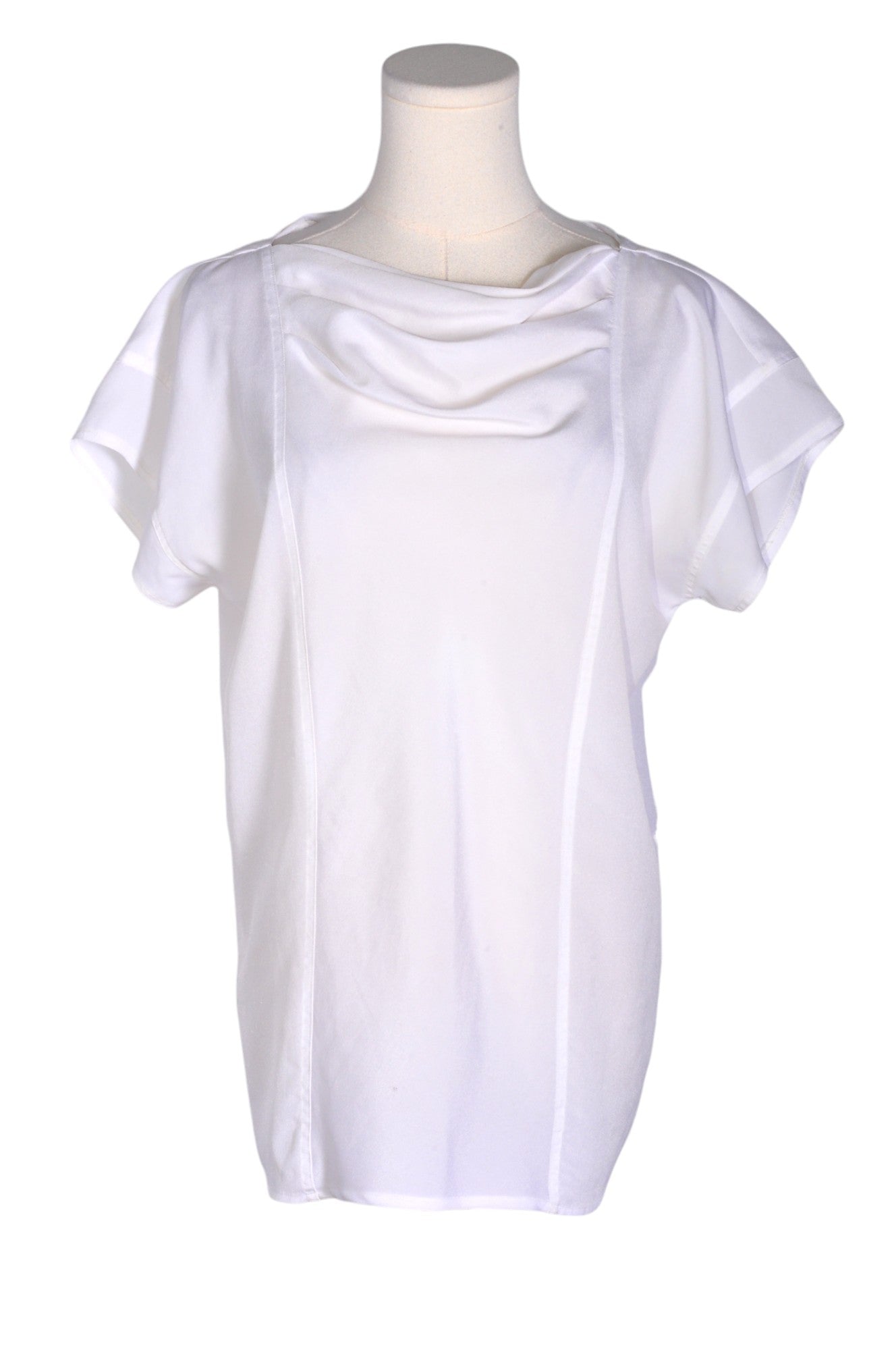 EXQUISITE Second - Hand White Regular - Fit Women's Blouses Size 10
