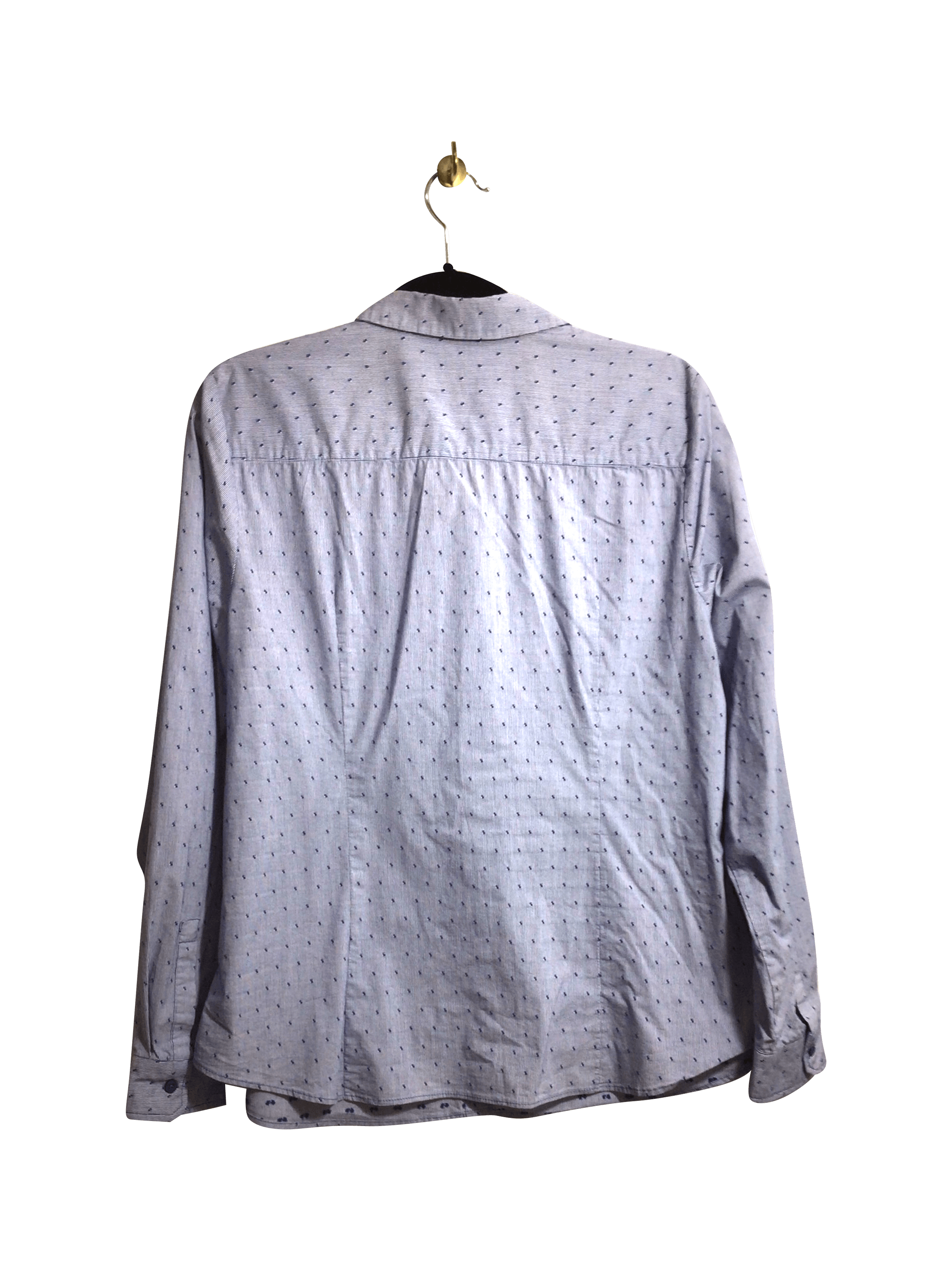REITMANS Stylish Women's Blue Regular Fit Button Down Tops - Size XL