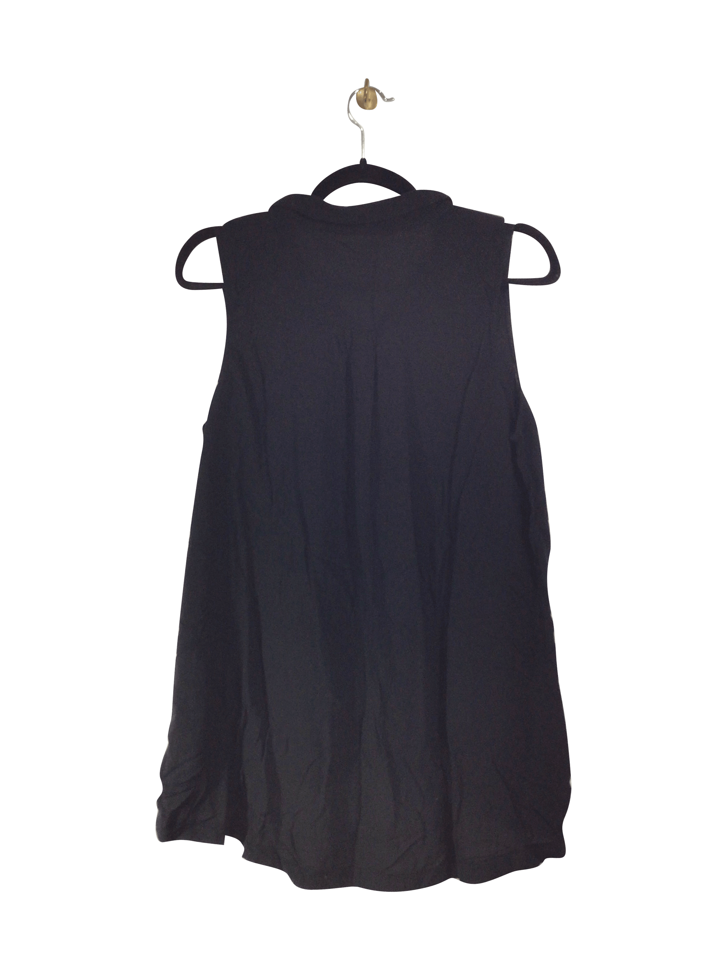ARDENE Stylish Black Regular-fit Button-down Top - Size L
