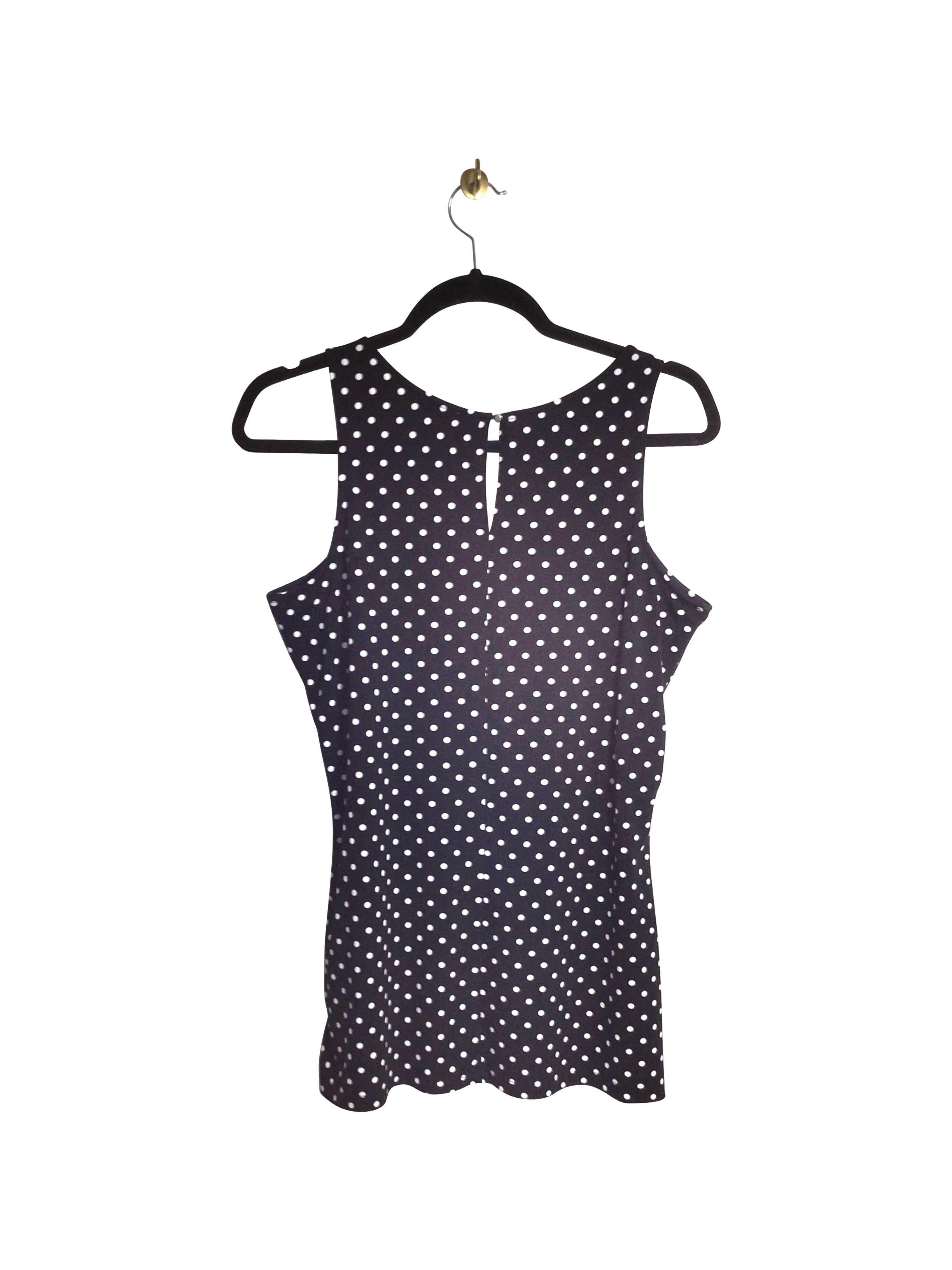 RICKI'S Stylish Black Regular-Fit Women's Tank Tops - Size S