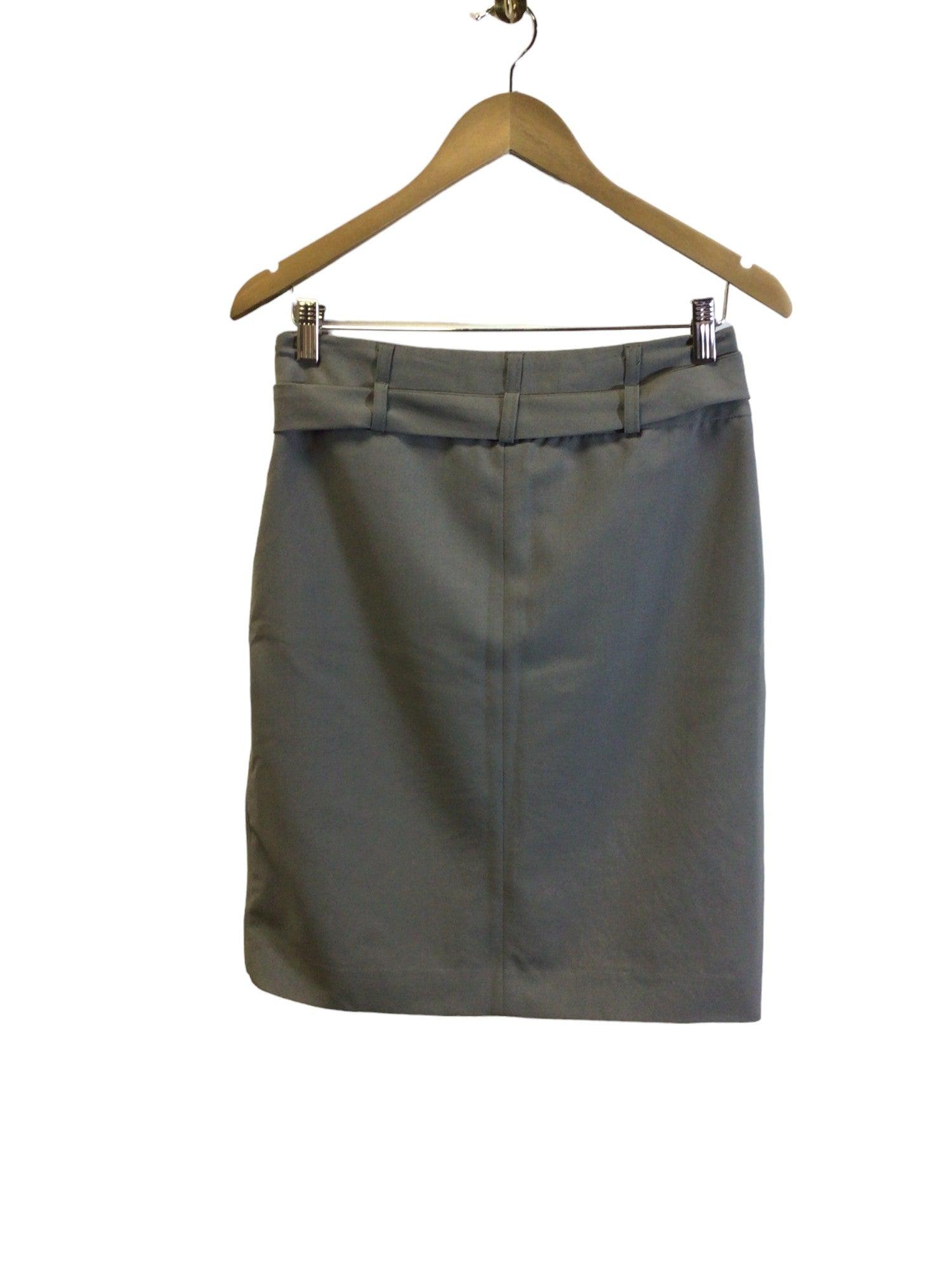 JESSICA Stylish Women's Casual Gray Skirt - Regular Fit, Size 4