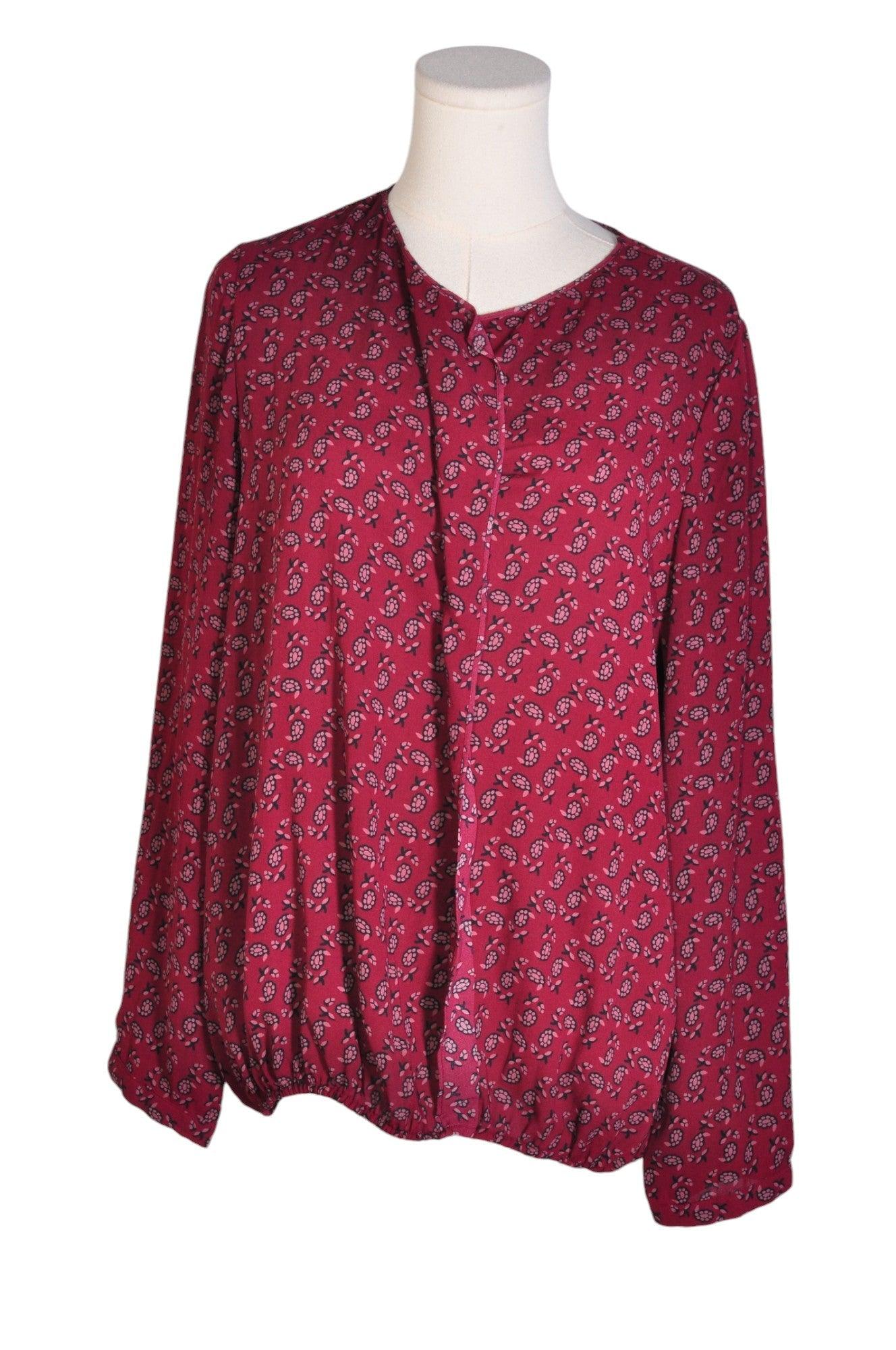 RICKI'S Stylish Regular Fit Red Women's Blouse - Size M
