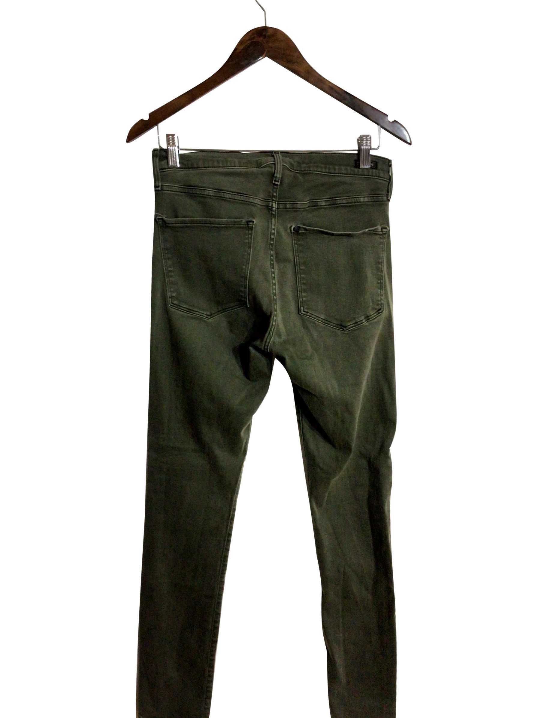 Second Hand &DENIM Green Regular Fit Straight-Legged Jeans Size 33