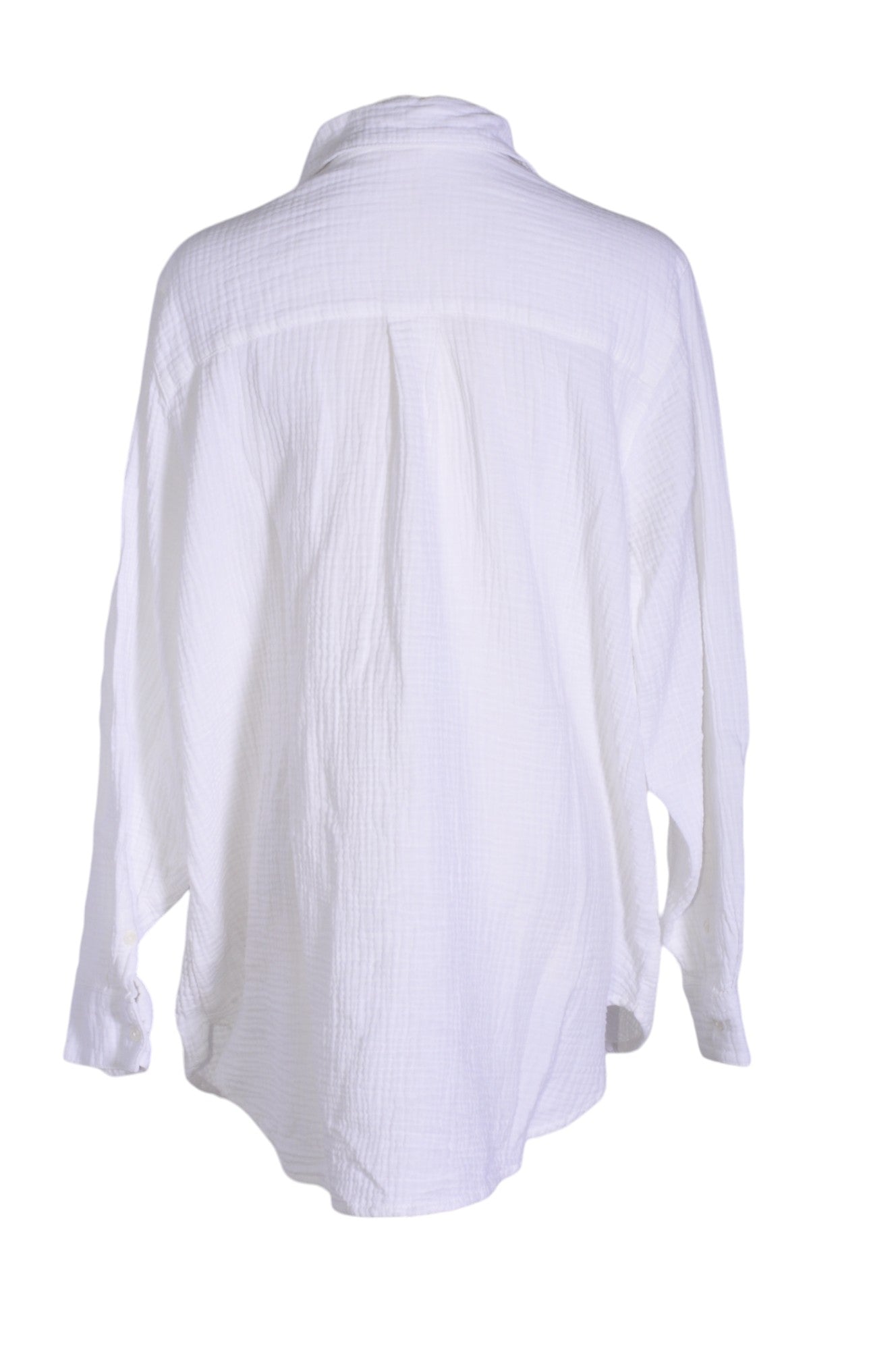 JOE FRESH Stylish Women's White Button - Down Regular - Fit Tops in XL Size