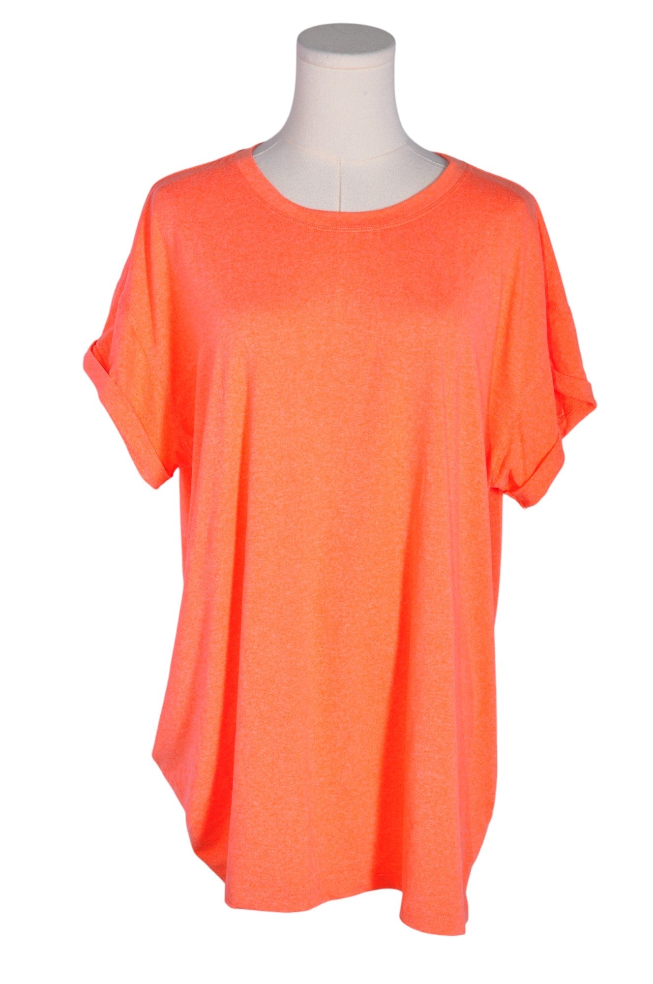 JOE FRESH Stylish Women's Orange Regular Fit T-Shirts - XL