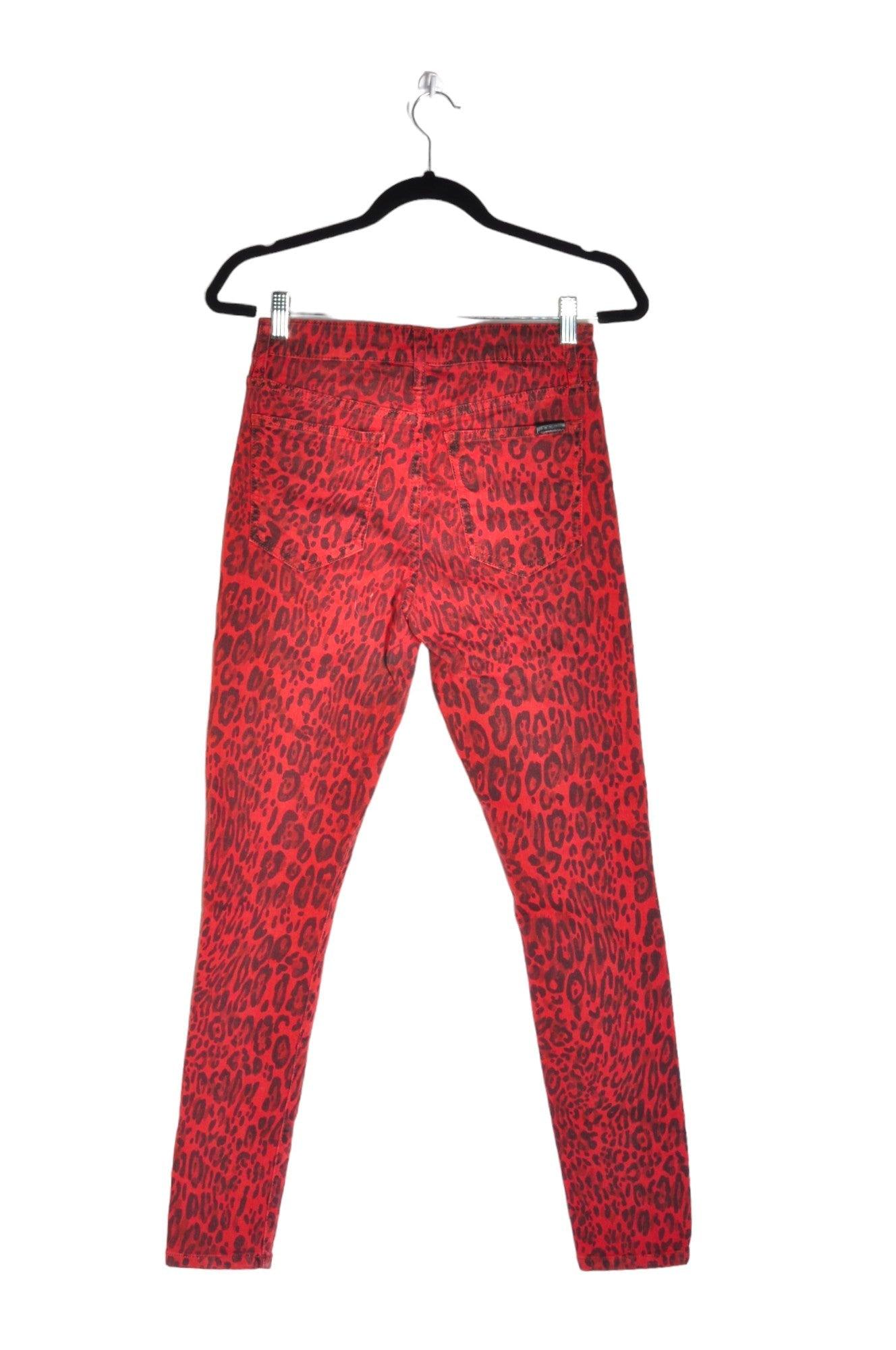 JOE'S Stylish Women's Red Straight-Legged Regular Fit Jeans - Size 27