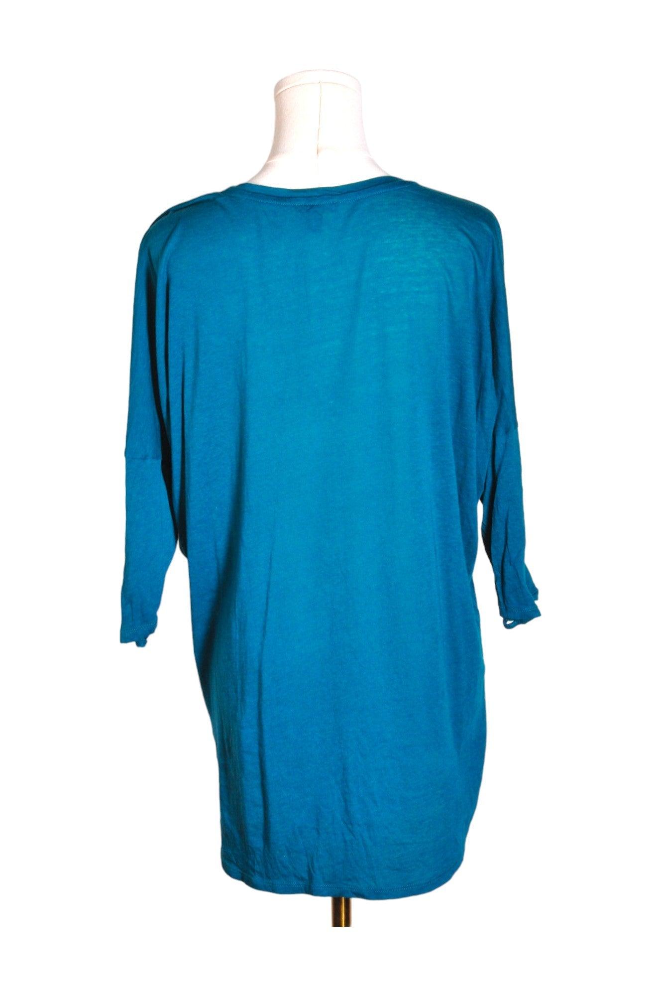 EXPRESS Stylish Women's Regular Fit Green T-Shirt - Size L