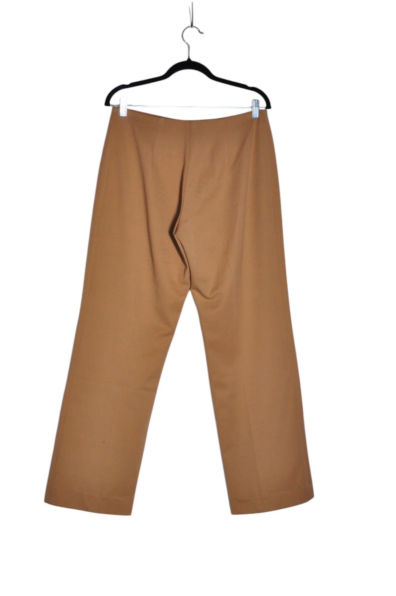 FABRIZIO GIANNI Stylish Women's Beige Regular Fit Work Pants - Size 10