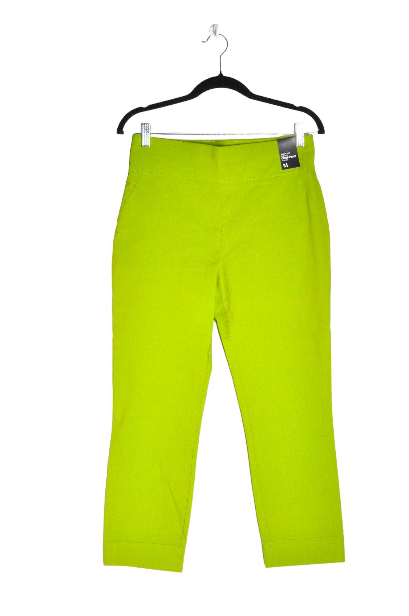 Stylish 7TH AVENUE Women's Regular Fit Green Work Pants - Size M