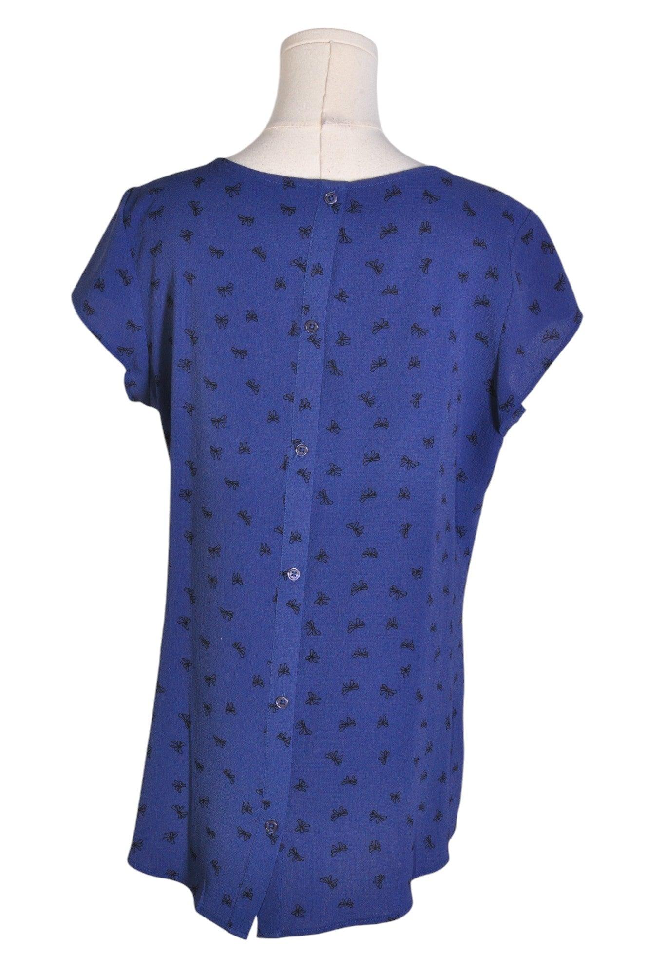 Stylish RICKI'S Blue Regular Fit Women's Blouses - Size 12