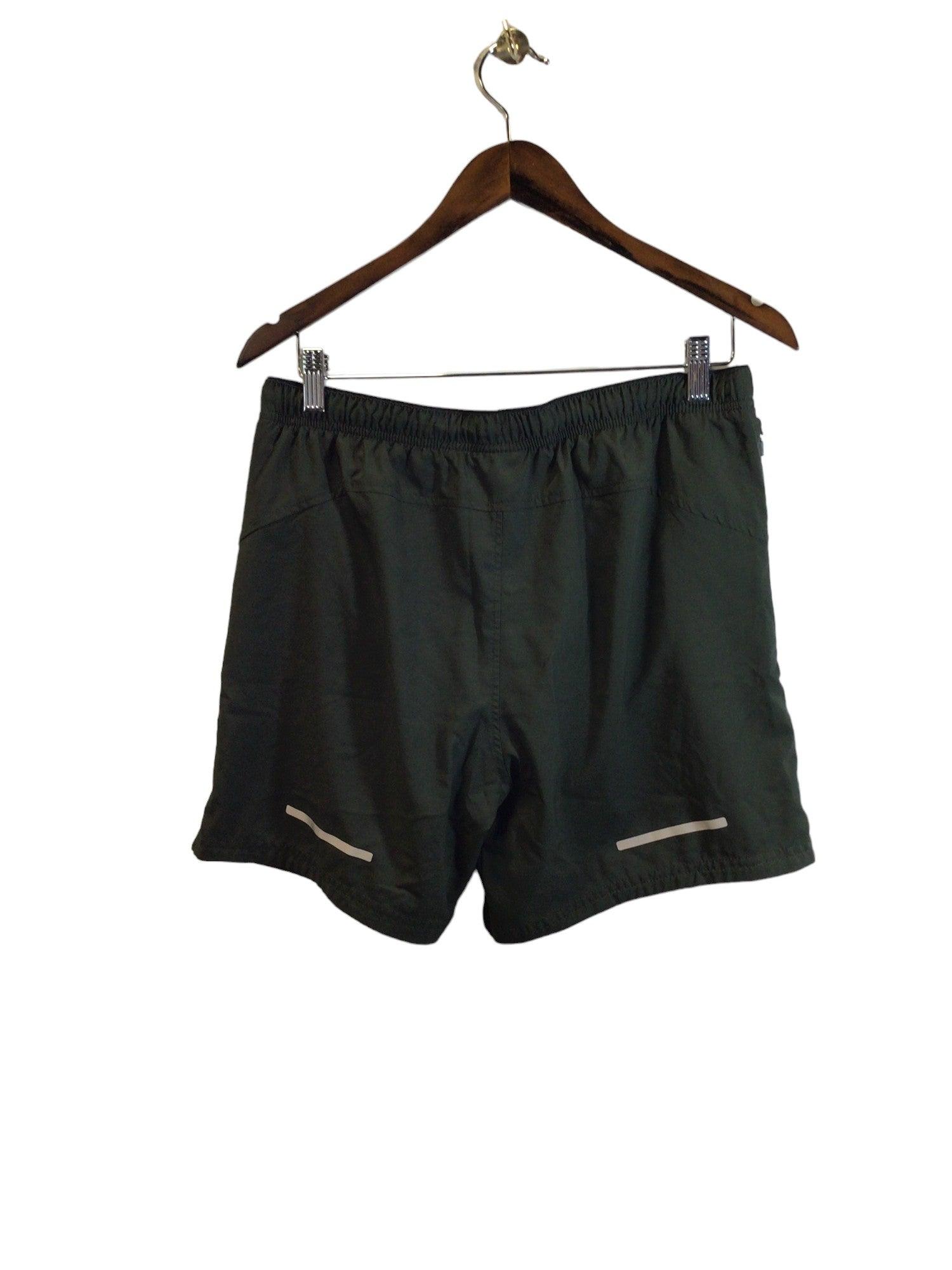 H&M Women's Stylish Green Regular Fit Activewear Shorts & Skirts - Size M