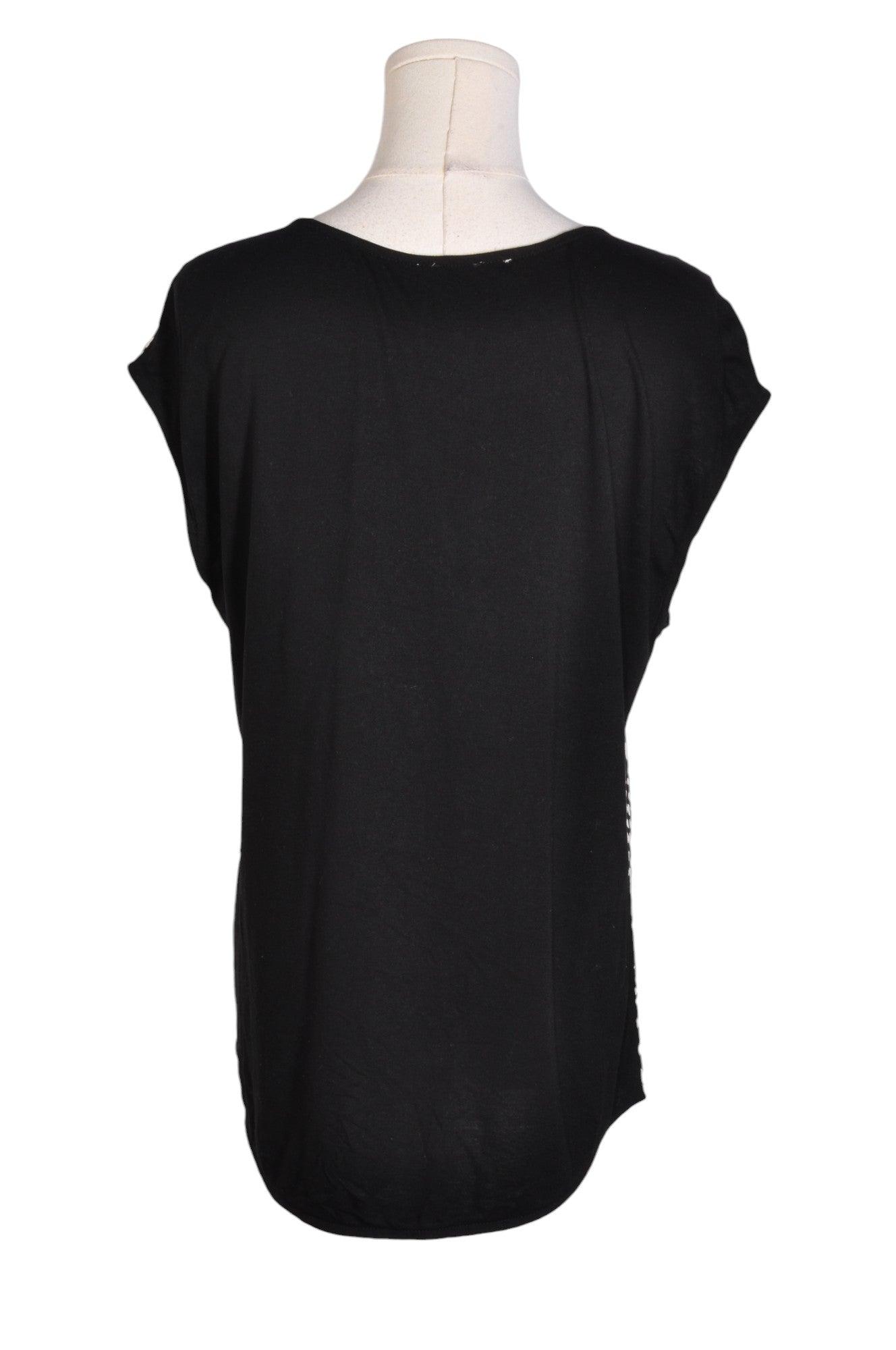 RICKI'S Stylish Black Regular - Fit Women's Blouses - Size M