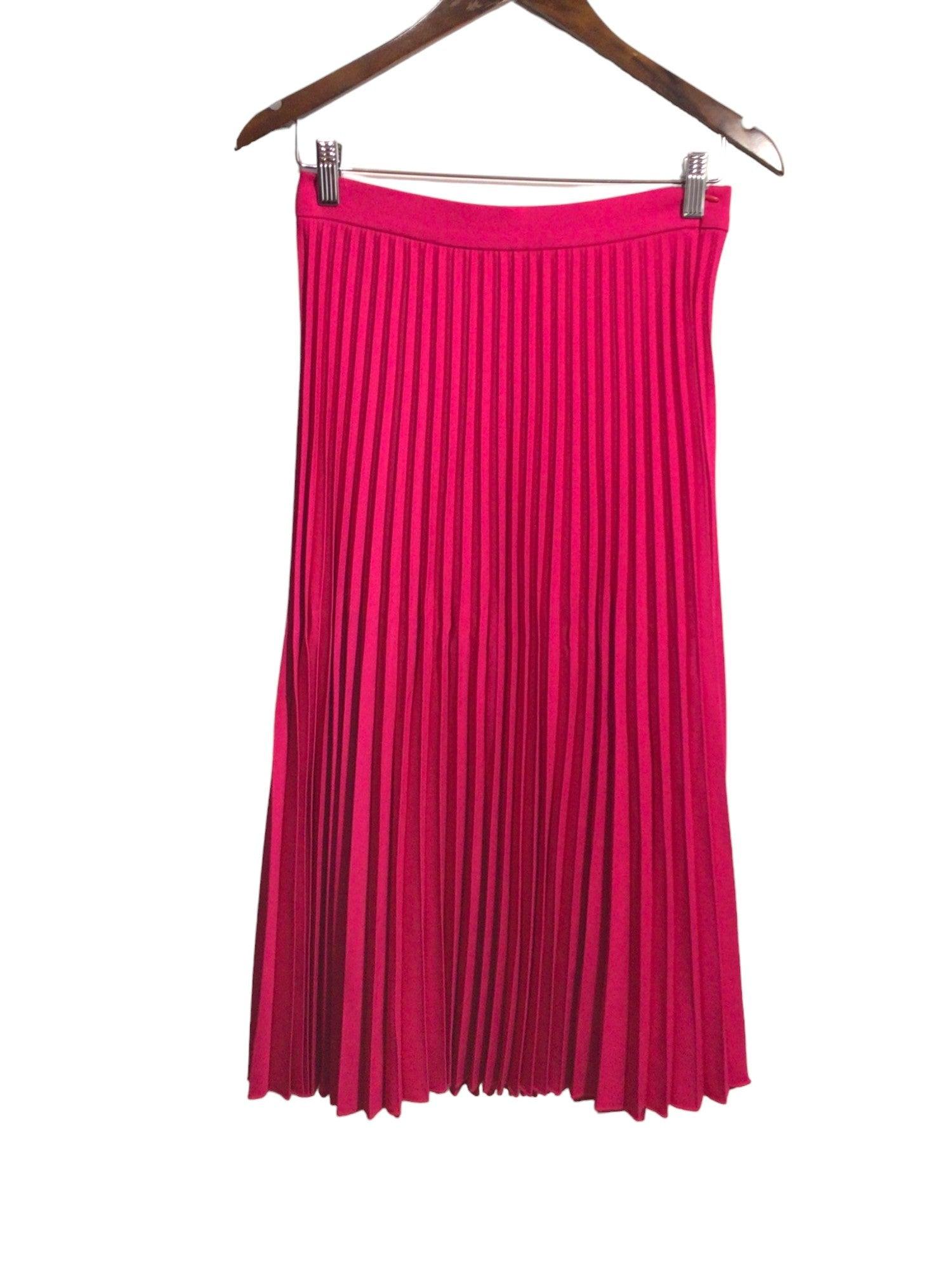 JOE FRESH Pink Regular Fit Women's Casual Ankle-Length Skirt - Size 4
