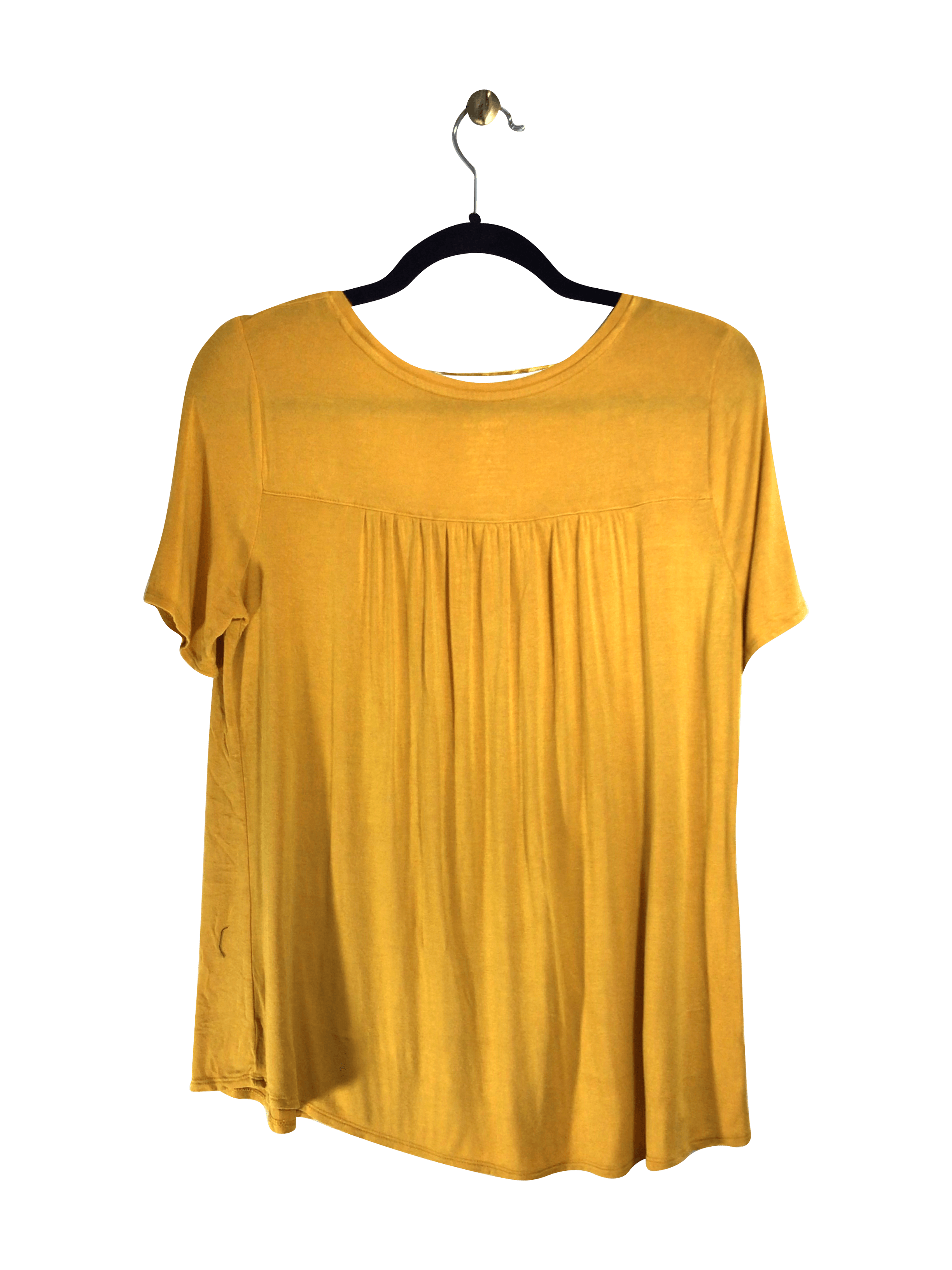 GEORGE Women's Stylish Regular Fit Yellow T-Shirt - Size S