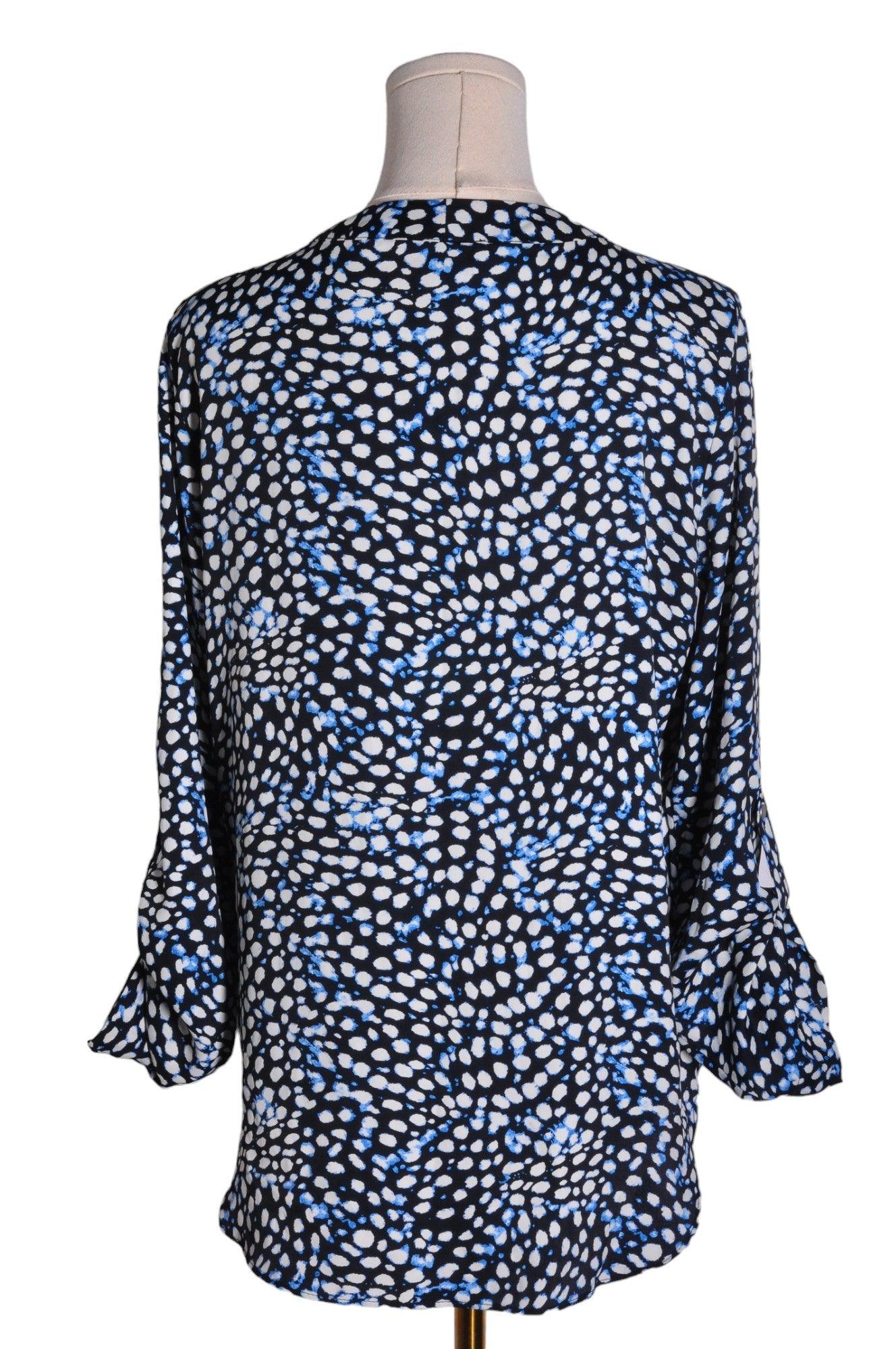 Stylish JONES NEW YORK Blue Regular Fit Women's Blouses - Size S